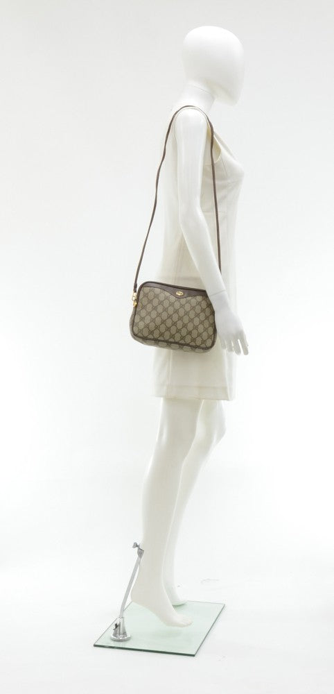 Gucci Supreme Monogram Canvas Mini Crossbody Bag