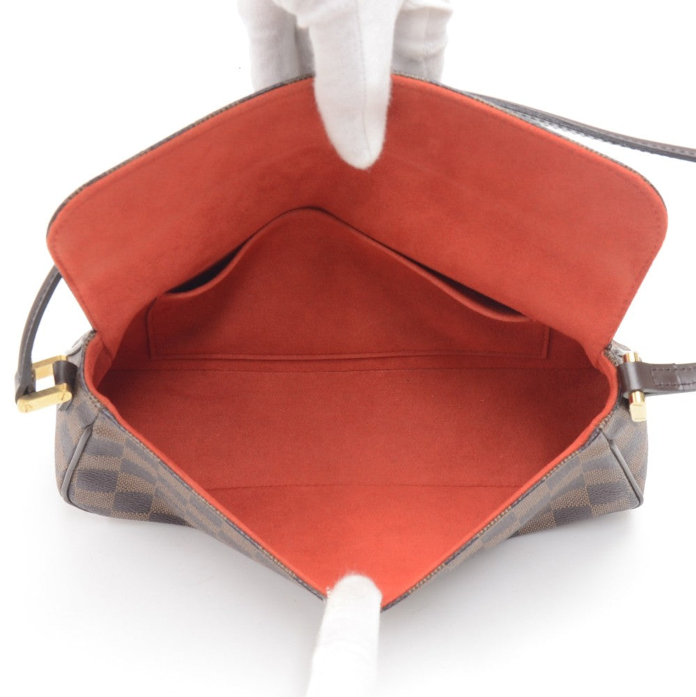 Louis Vuitto Recoleta Damier Ebene Canvas Handbag