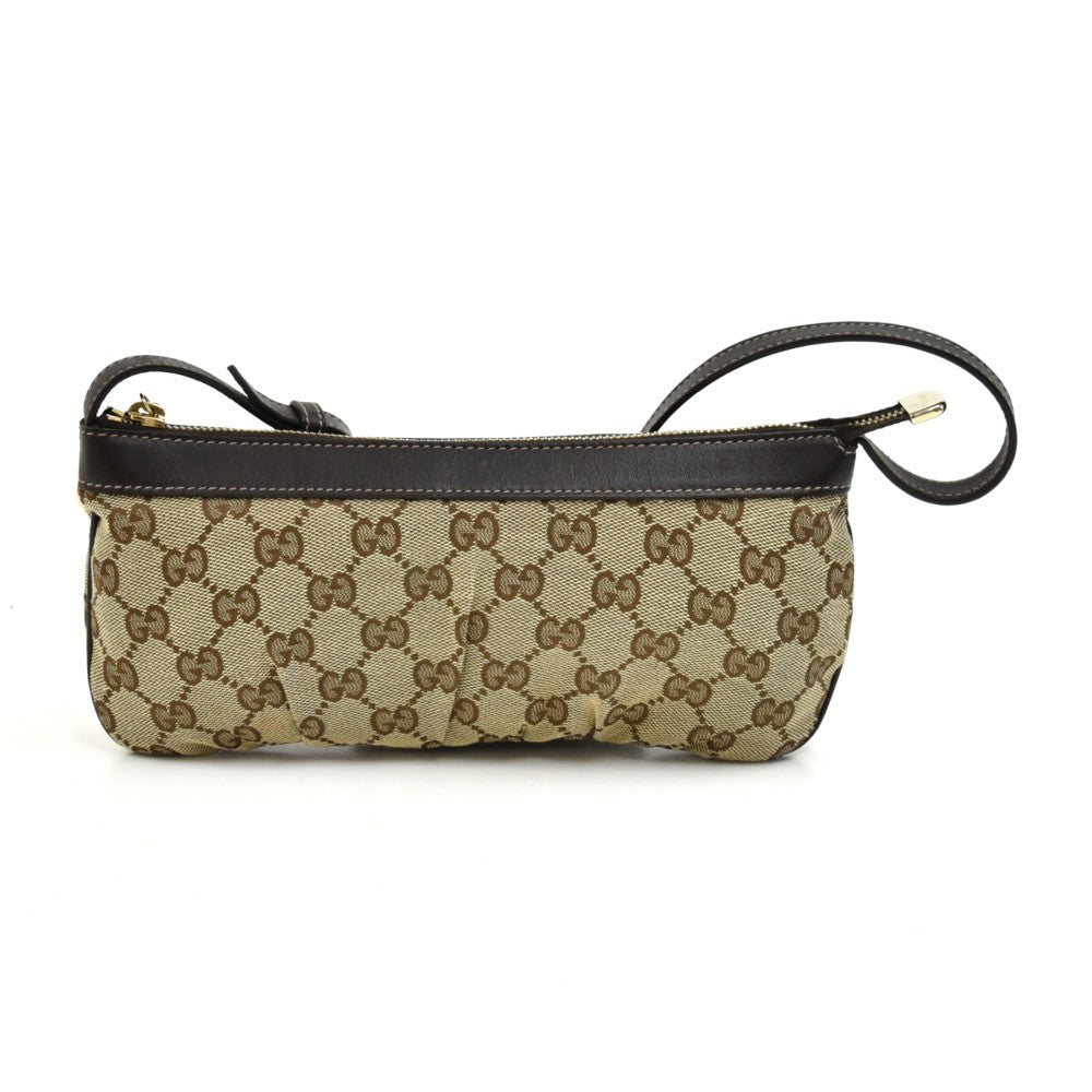 Gucci Monogram Canvas Small Rectangular Bag
