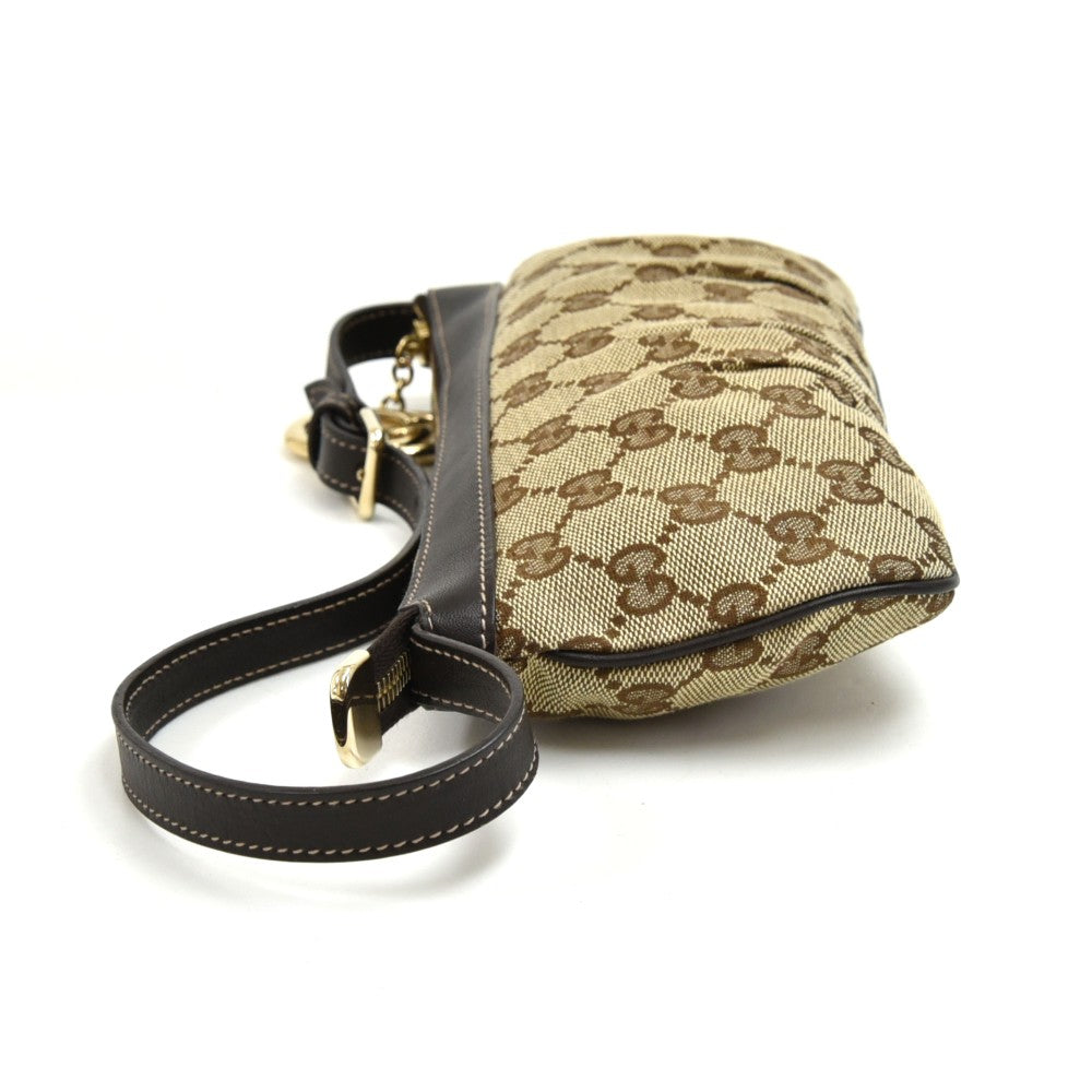 Gucci Monogram Canvas Small Rectangular Bag