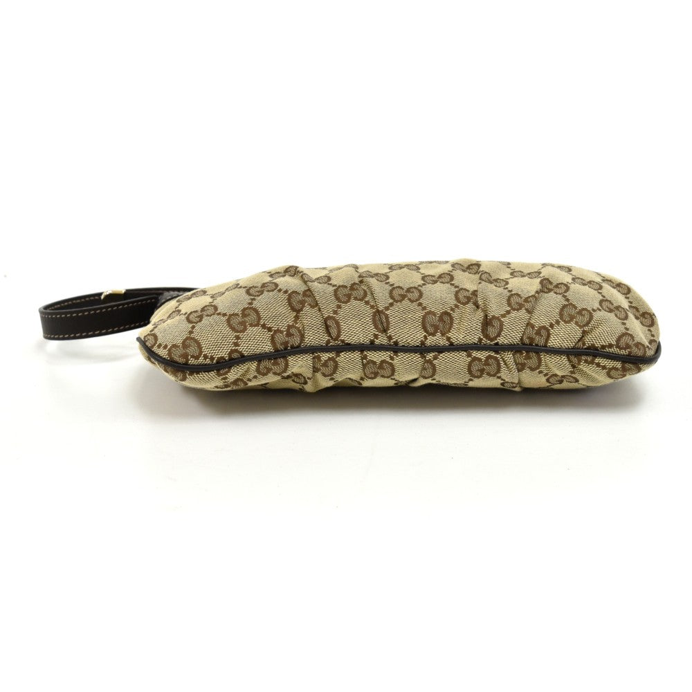Gucci Monogram Canvas Small Rectangular Bag