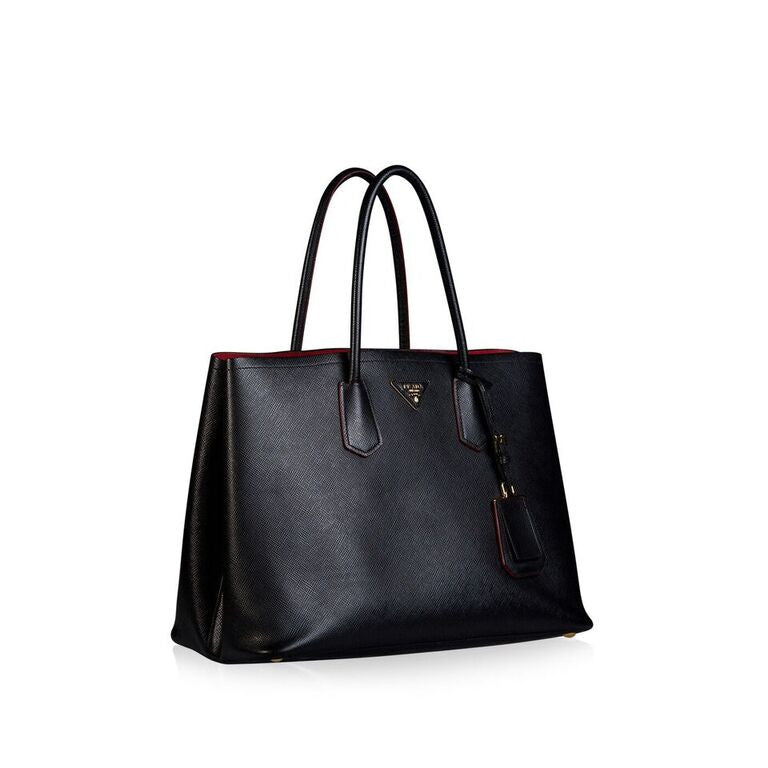 Prada Saffiano Cuir Double Bag