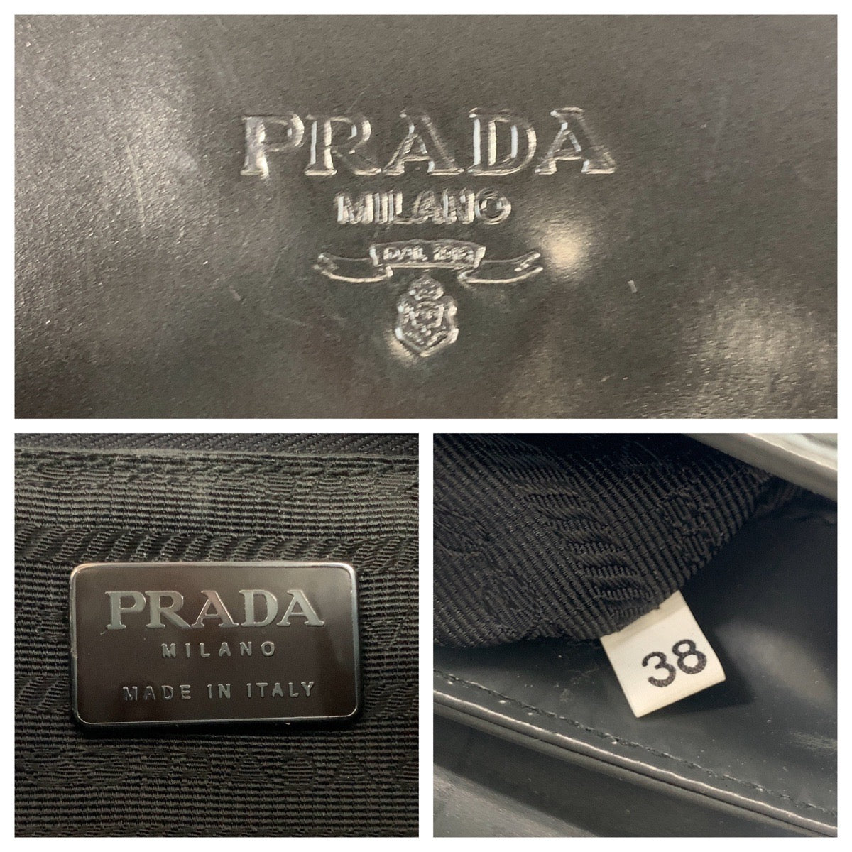 Prada Enamel 2way bag