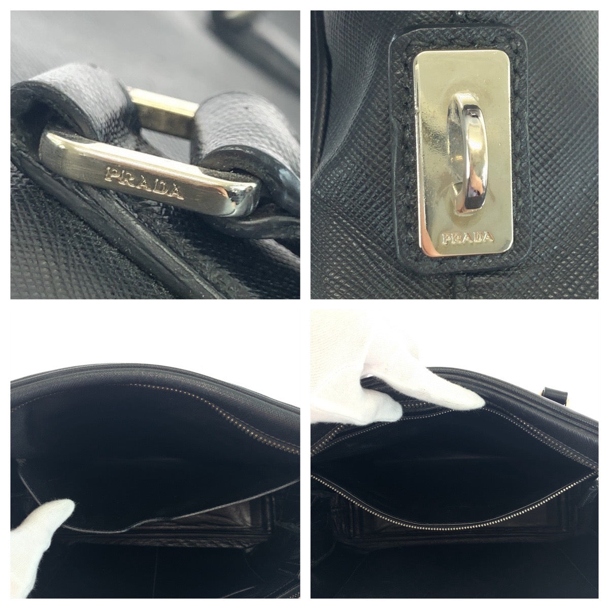 Prada Saffiano Leather Briefcase