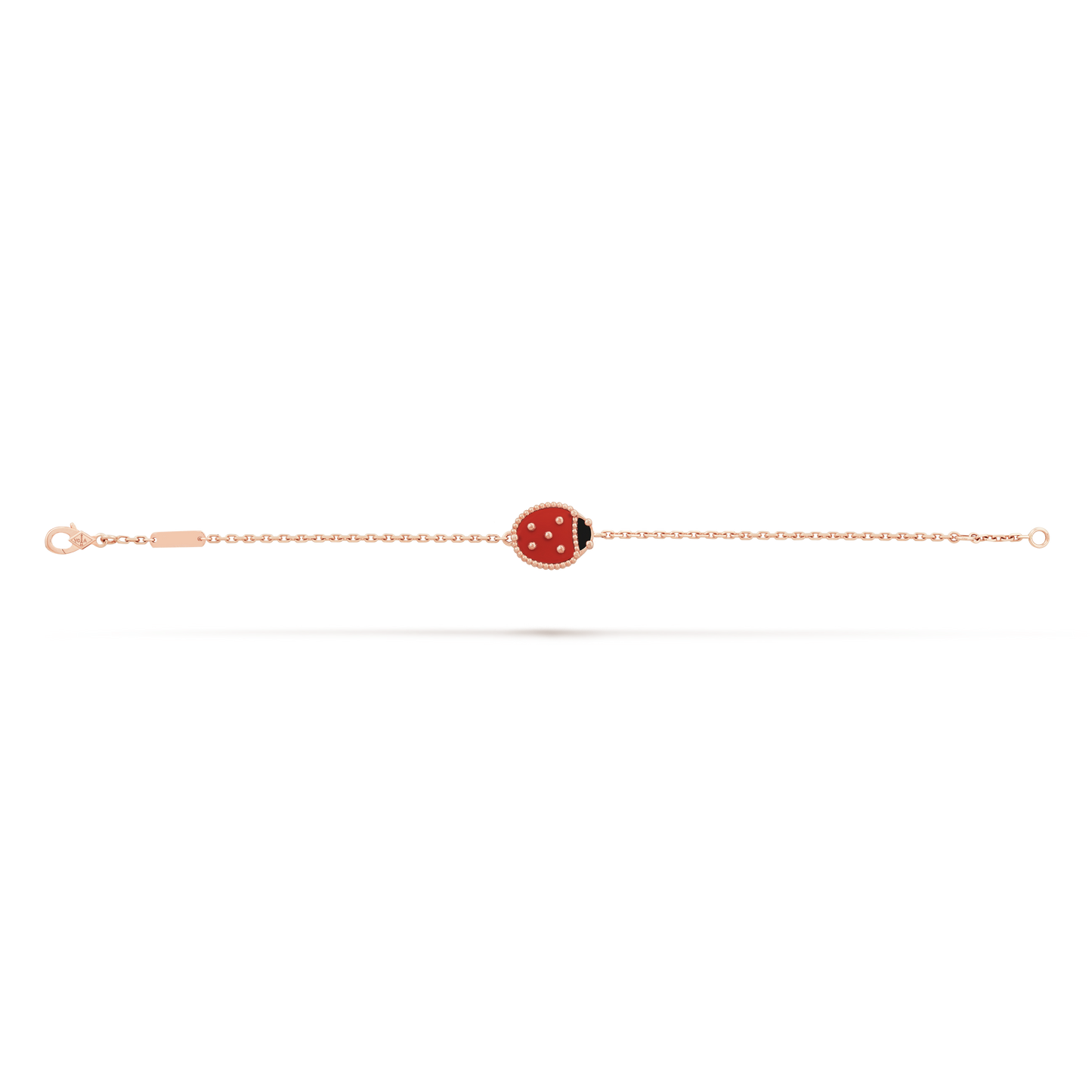 VAN CLEEF & ARPELS Lucky Spring bracelet, closed wings ladybug