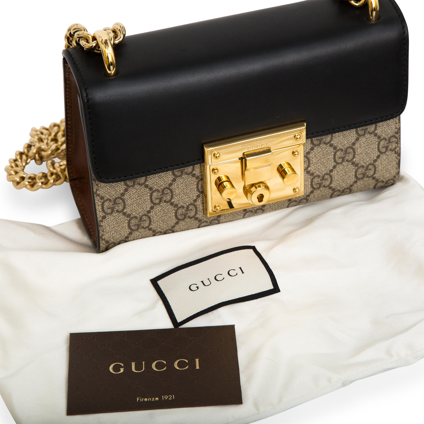 Gucci GG Supreme Padlock