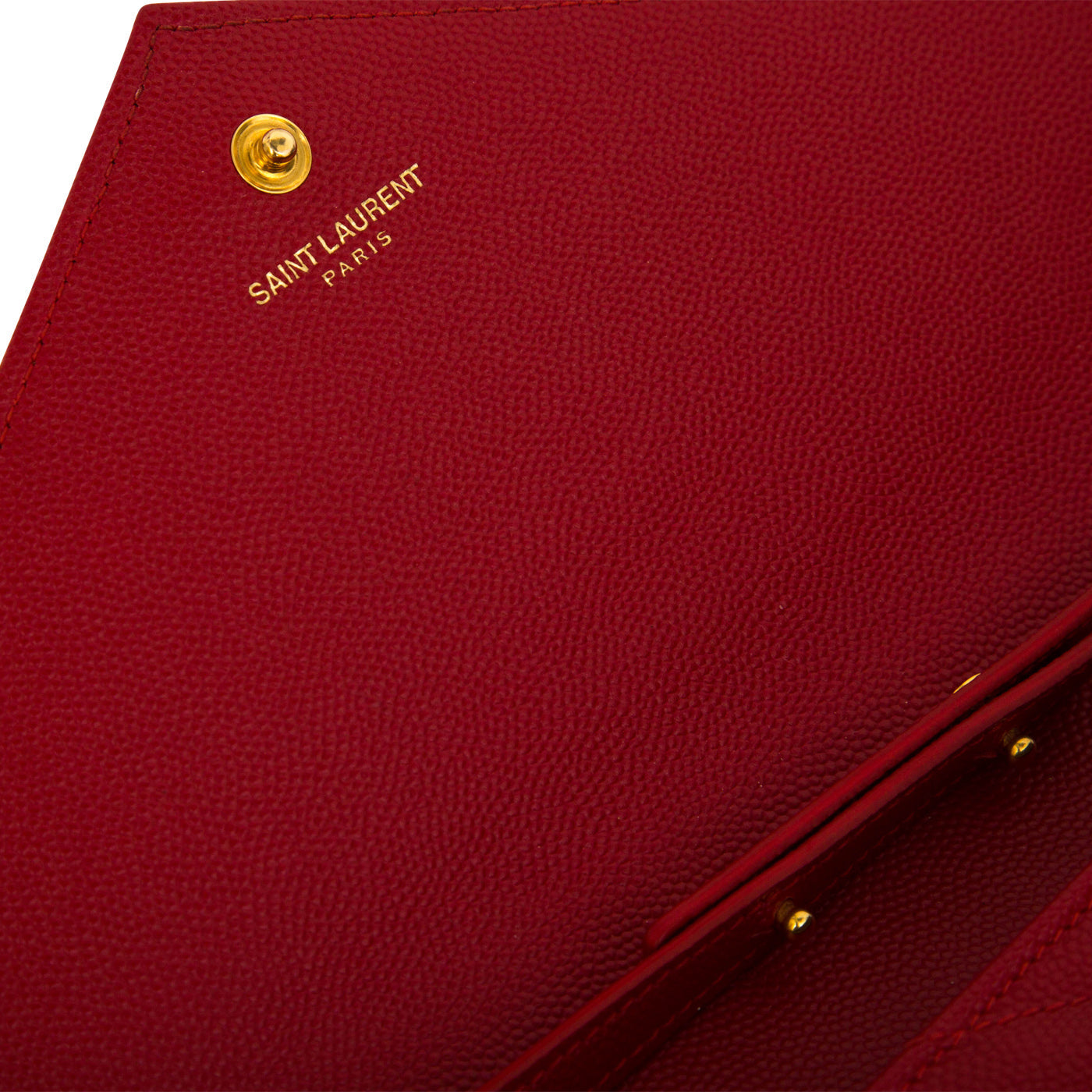 Saint Laurent Monogram Wallet on Chain