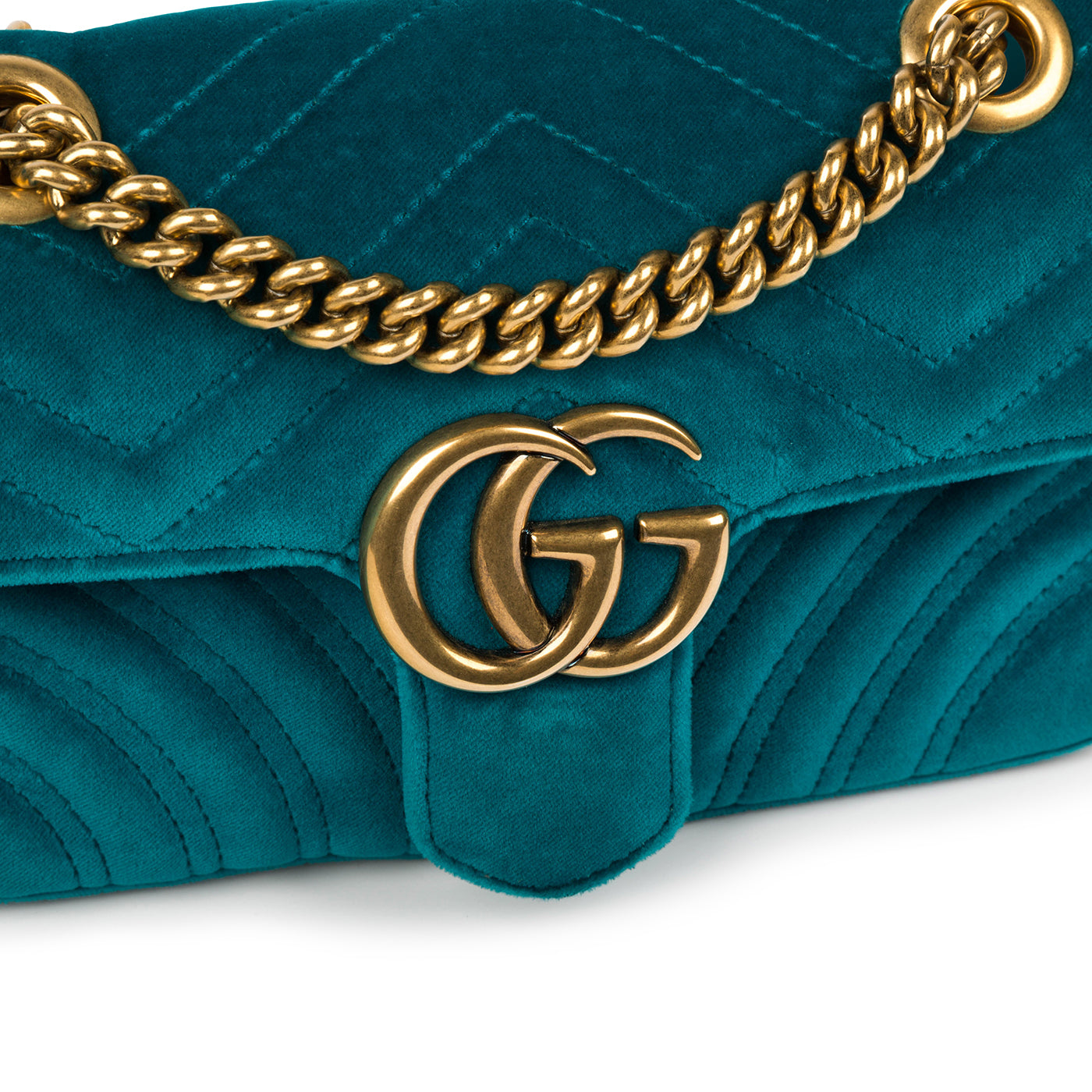 Gucci GG Marmont Velvet Mini Handbag