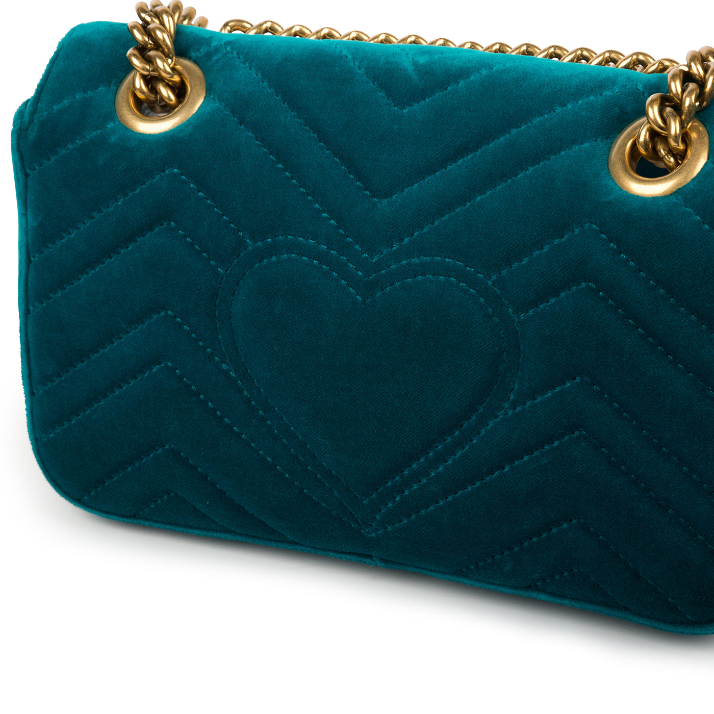Gucci GG Marmont Velvet Mini Handbag
