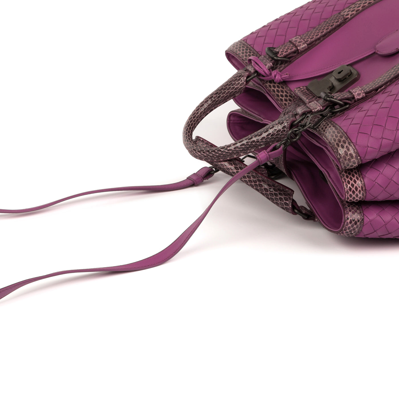 Bottega Veneta Small Roma - Python