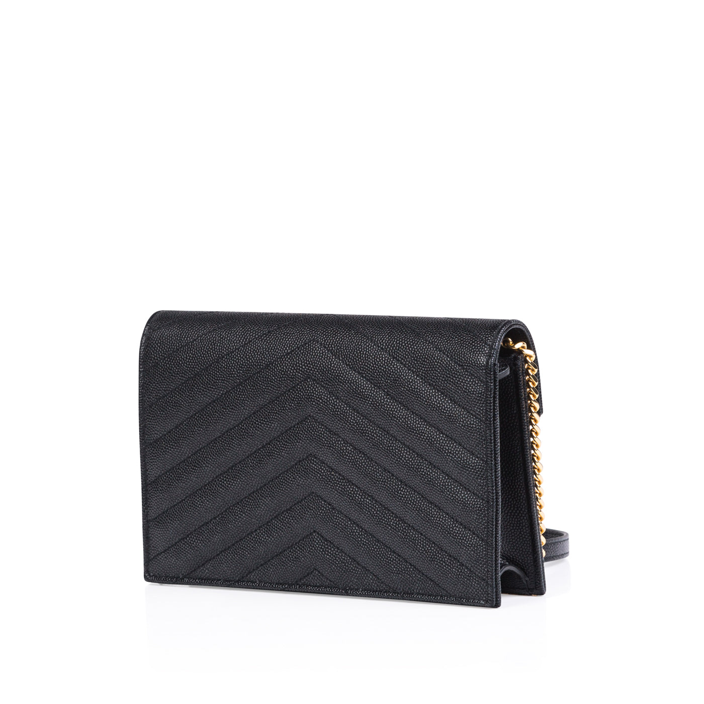 Saint Laurent Monogram Envelope Chain Wallet