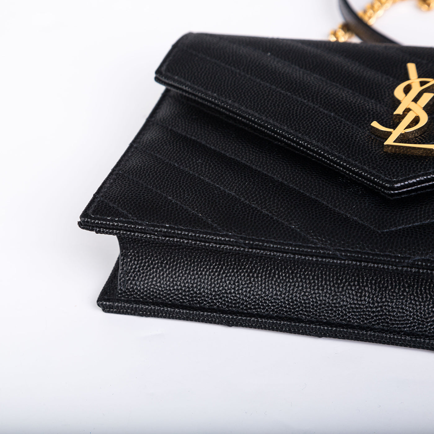 Saint Laurent Monogram Envelope Chain Wallet