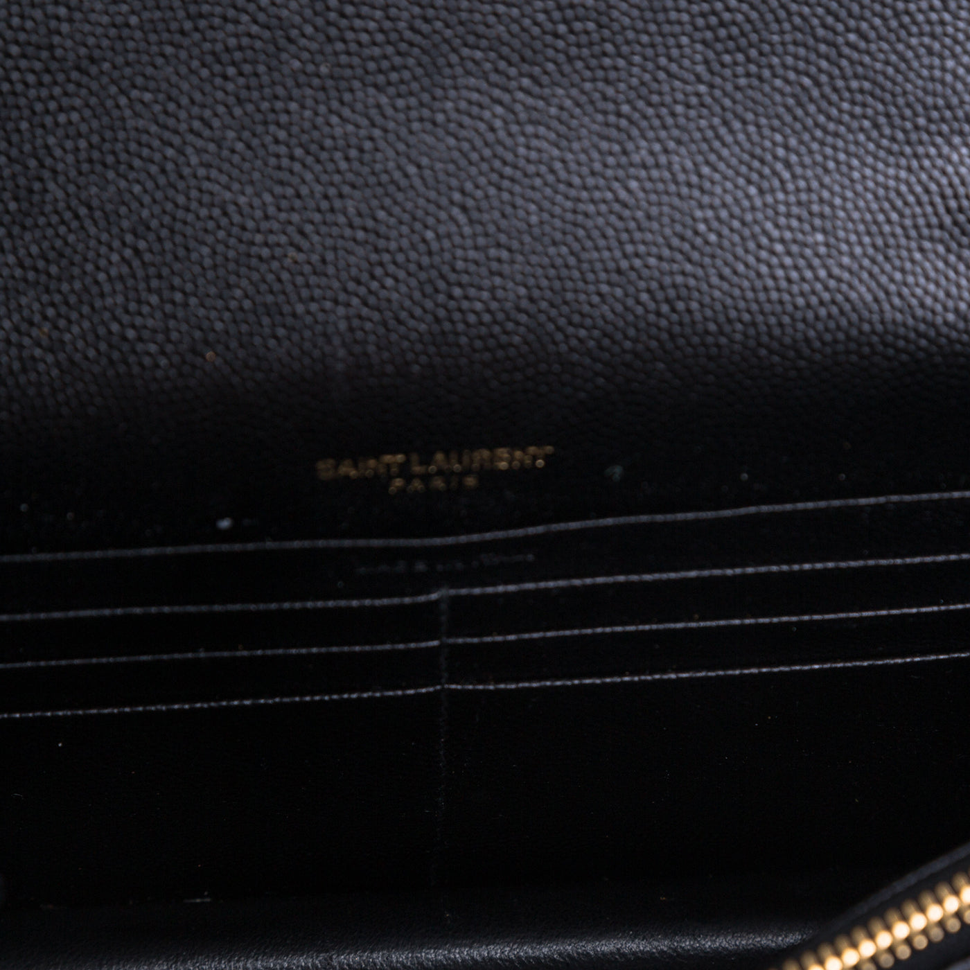 Saint Laurent Monogram Envelope Chain Wallet