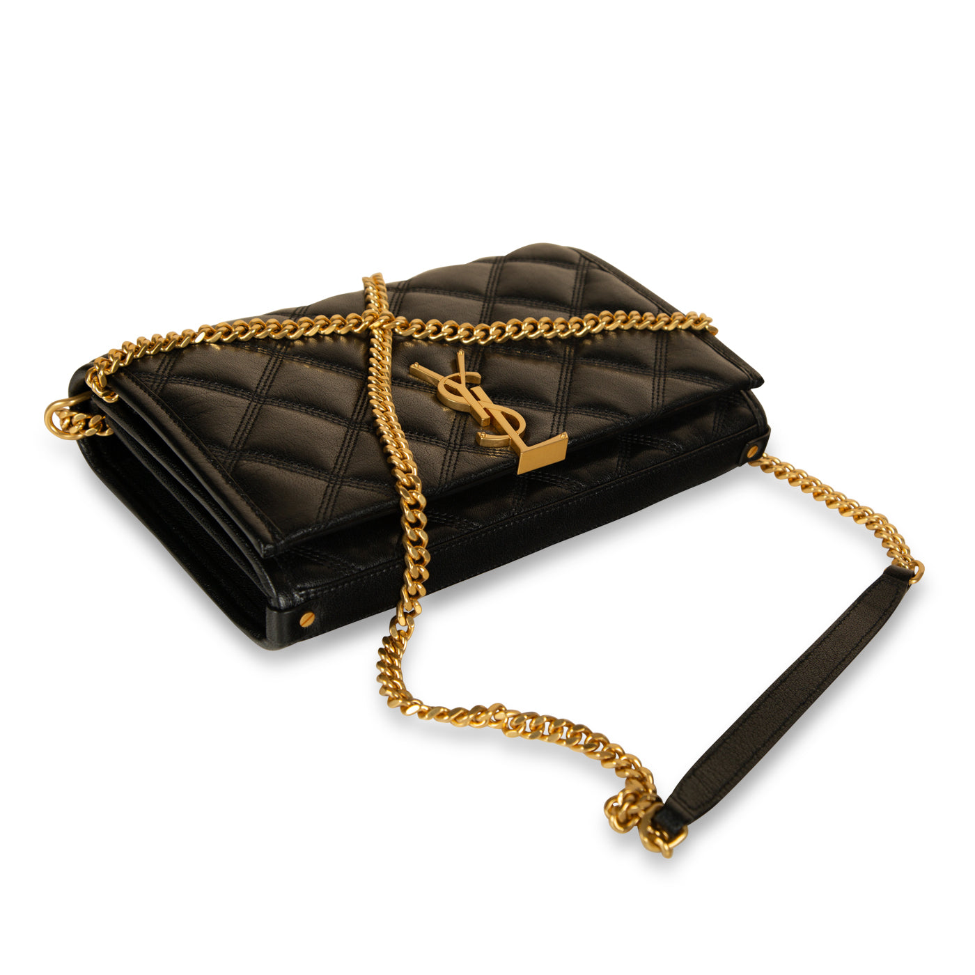 Saint Laurent Becky Chain Wallet