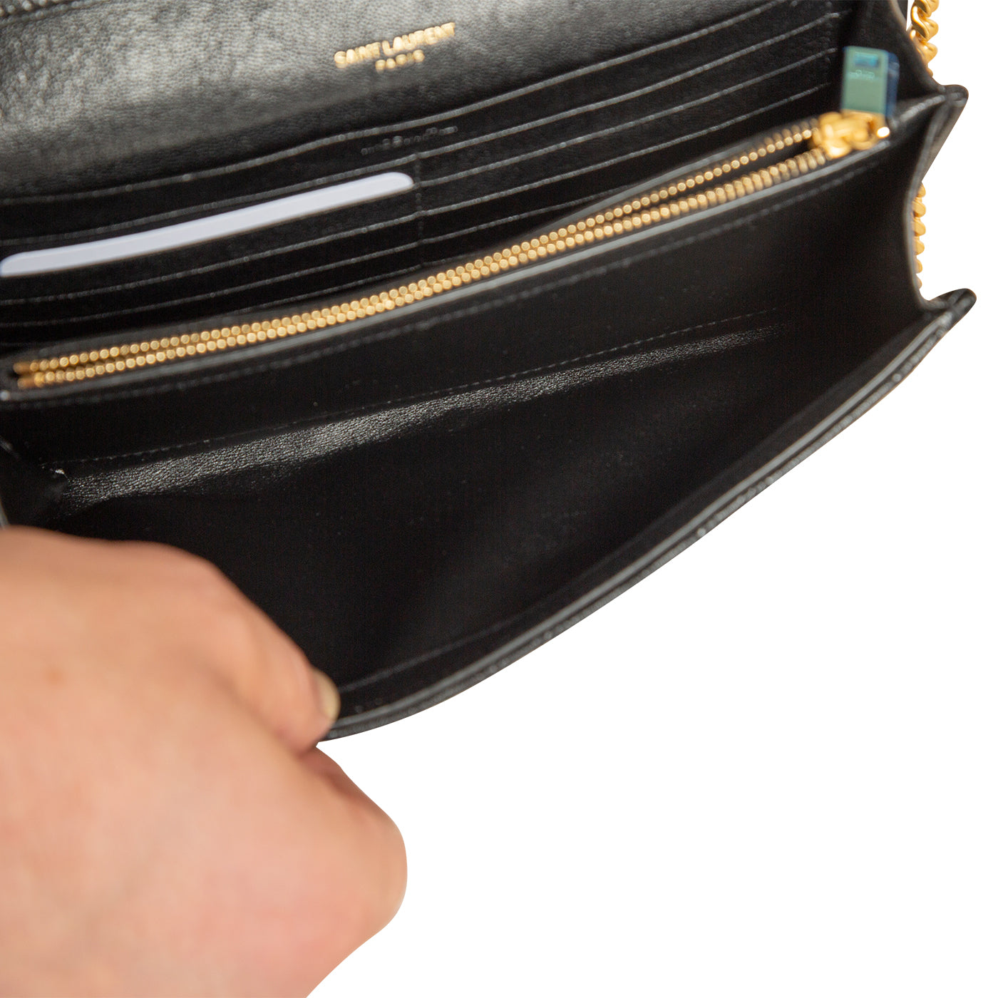 Saint Laurent Becky Chain Wallet