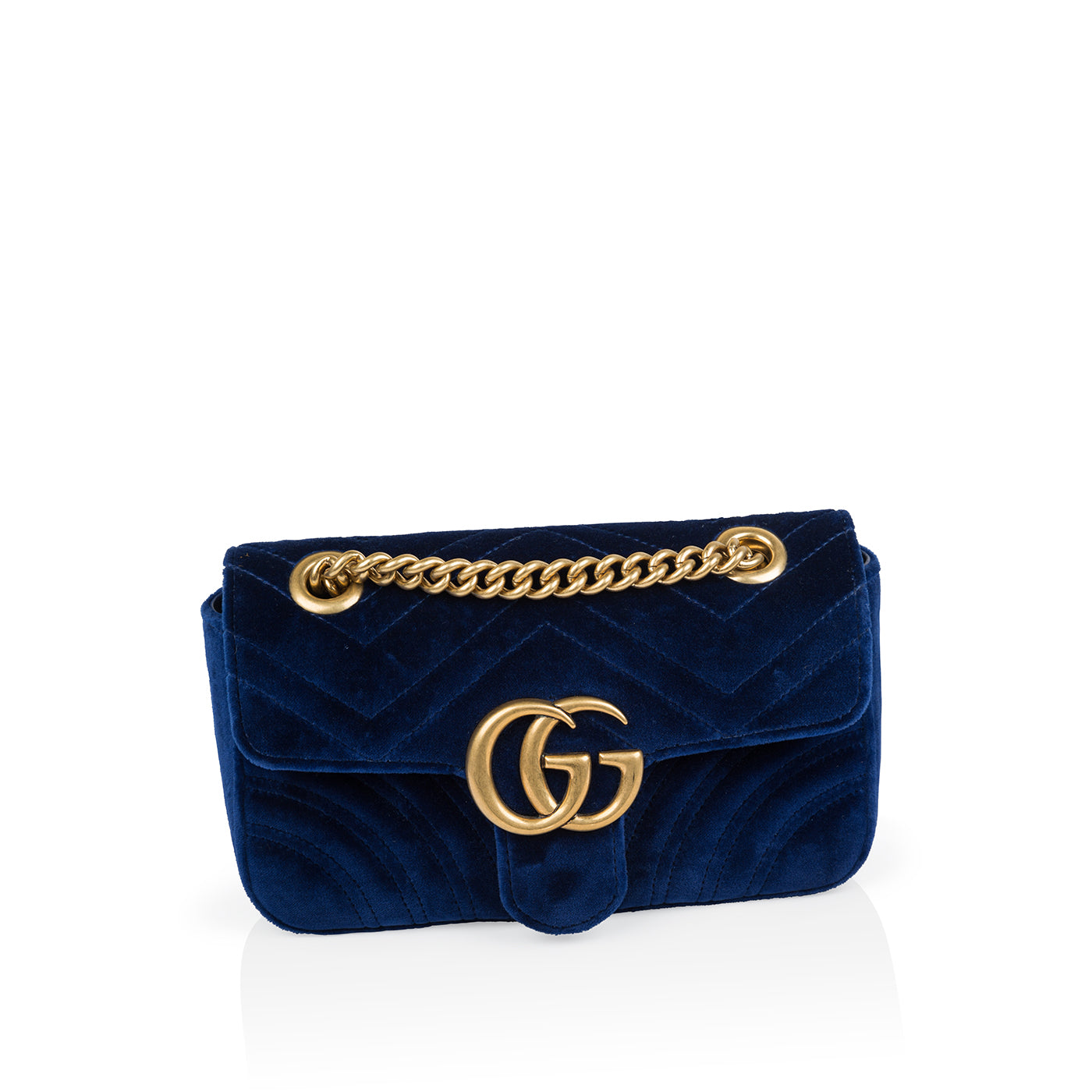 Gucci GG Marmont Velvet Mini Handbag