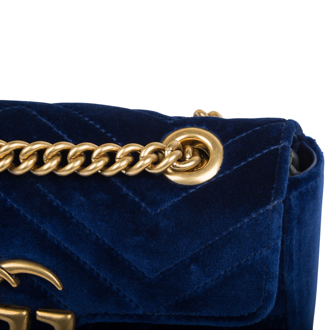 Gucci GG Marmont Velvet Mini Handbag