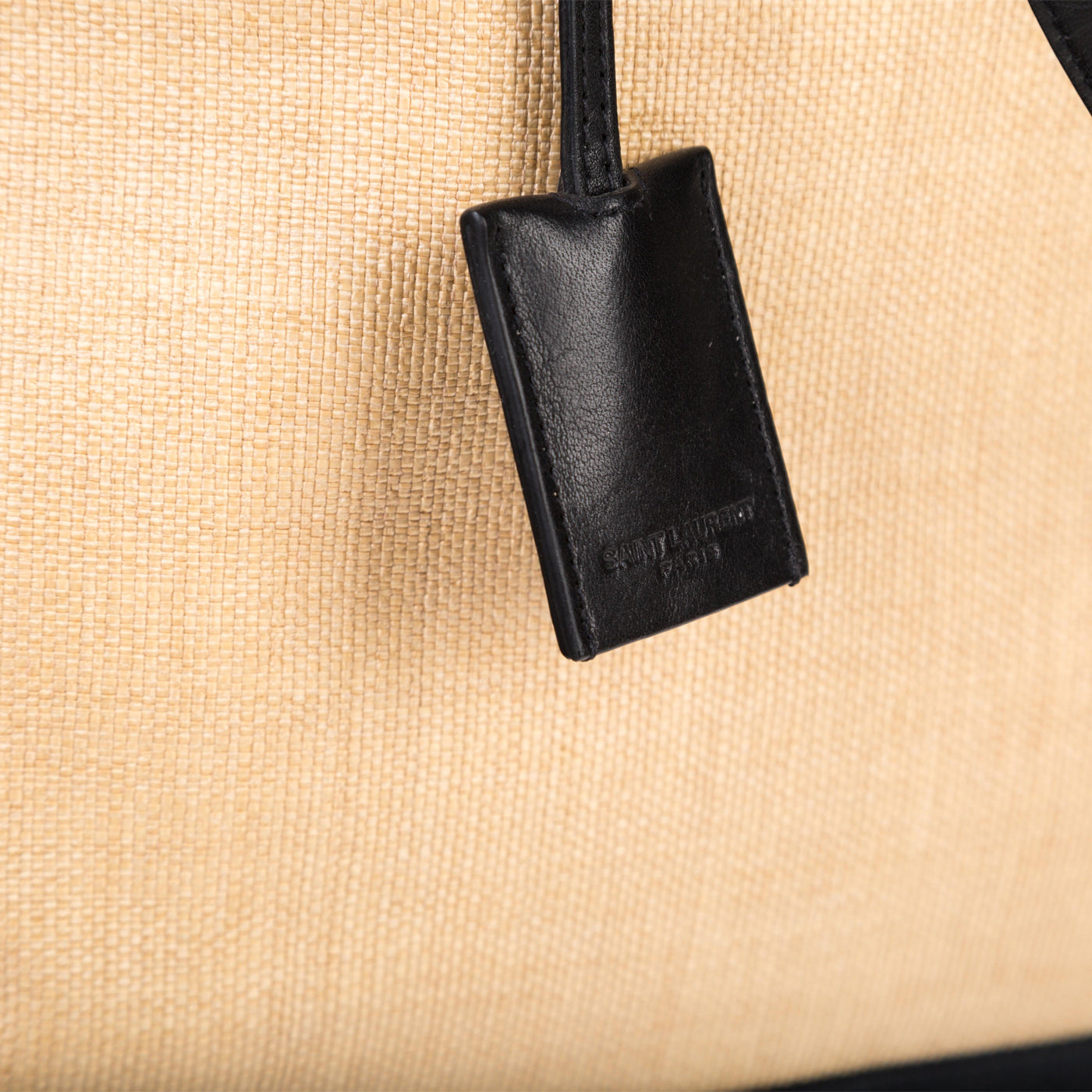 Saint Laurent Raffia Beach Tote