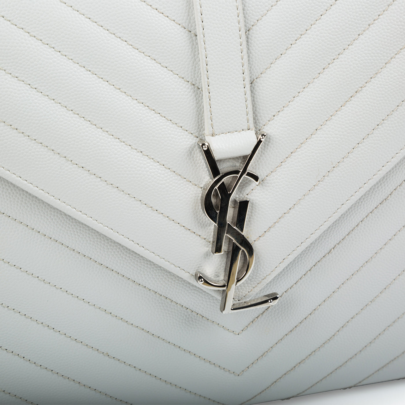 Saint Laurent Large Monogram Envelope Clutch