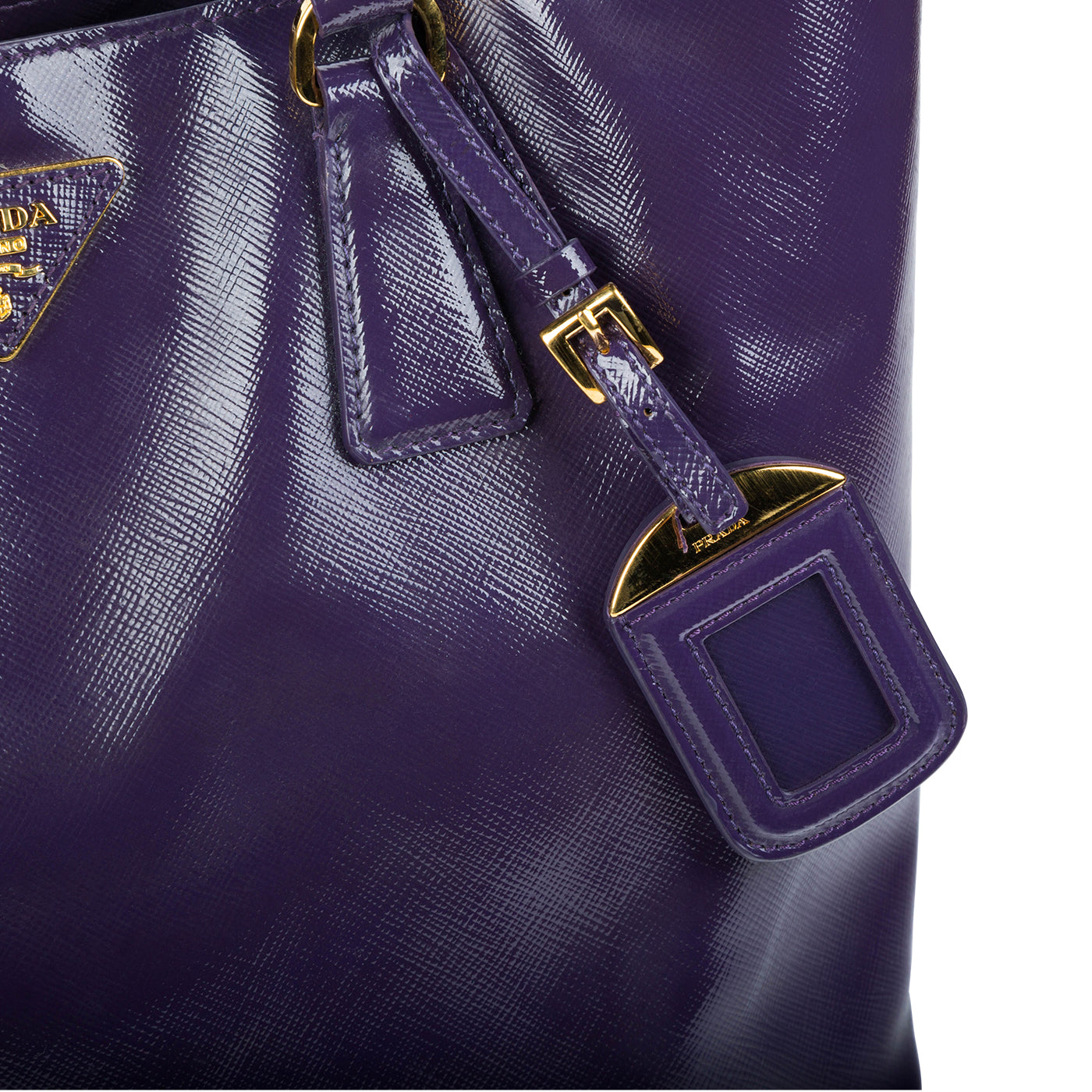 Prada Glazed Saffiano Leather Tote
