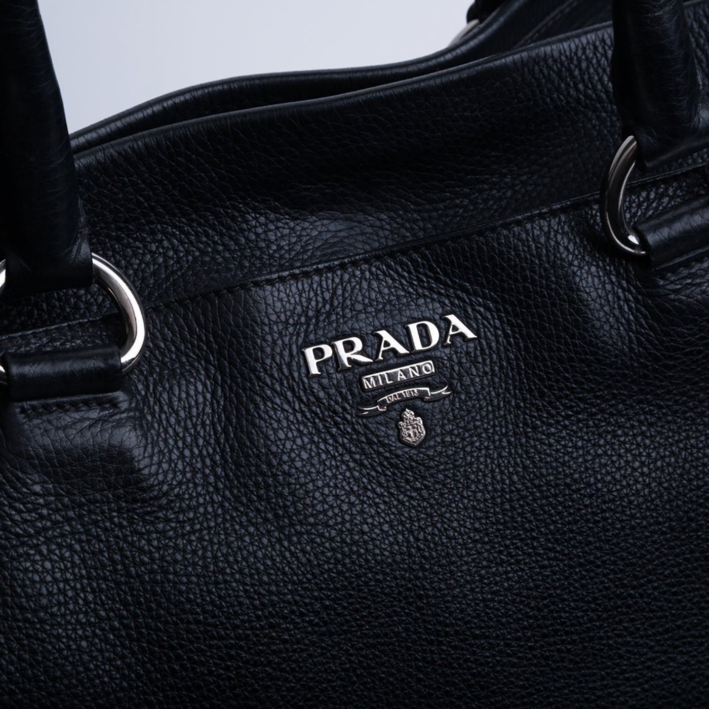 Prada Soft grained shopper