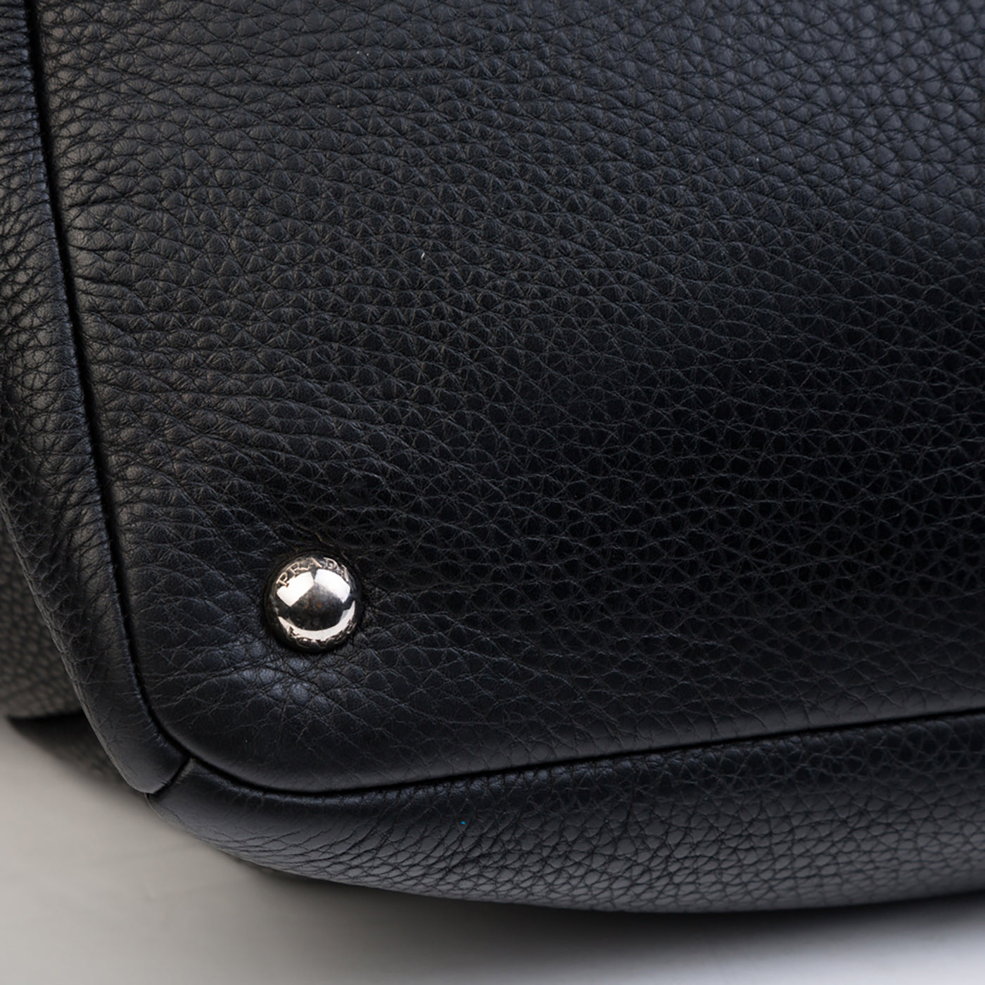 Prada Soft grained shopper