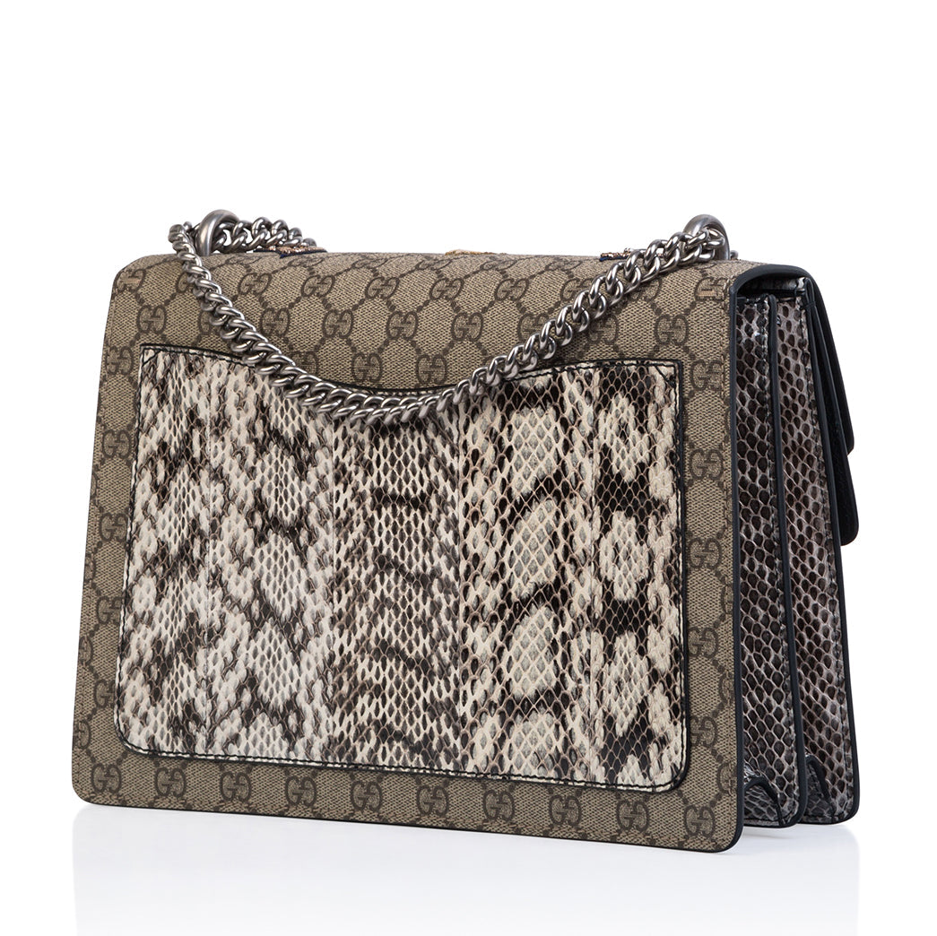 Gucci Embroidered Python Dionysus