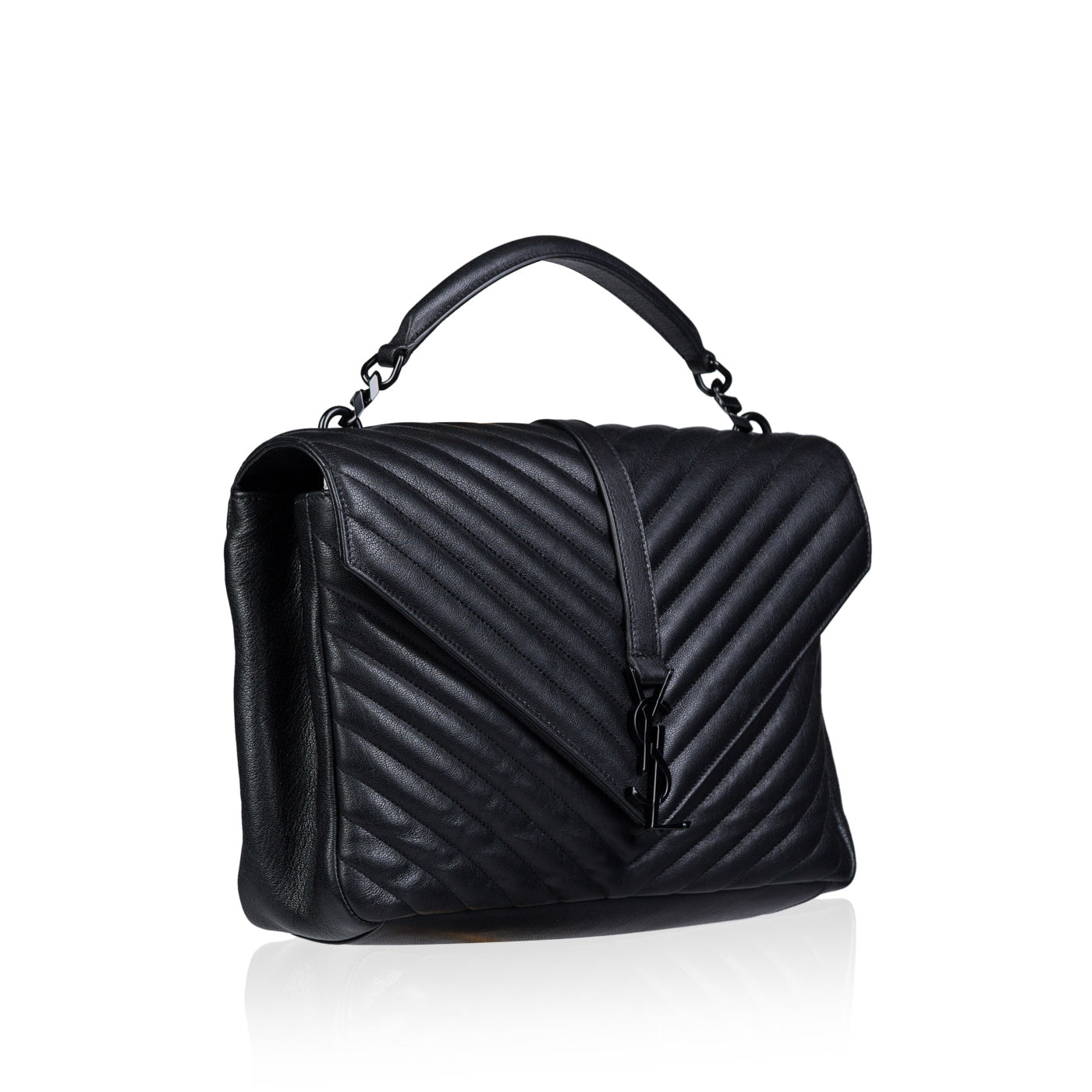 Saint Laurent Collège Large Satchel