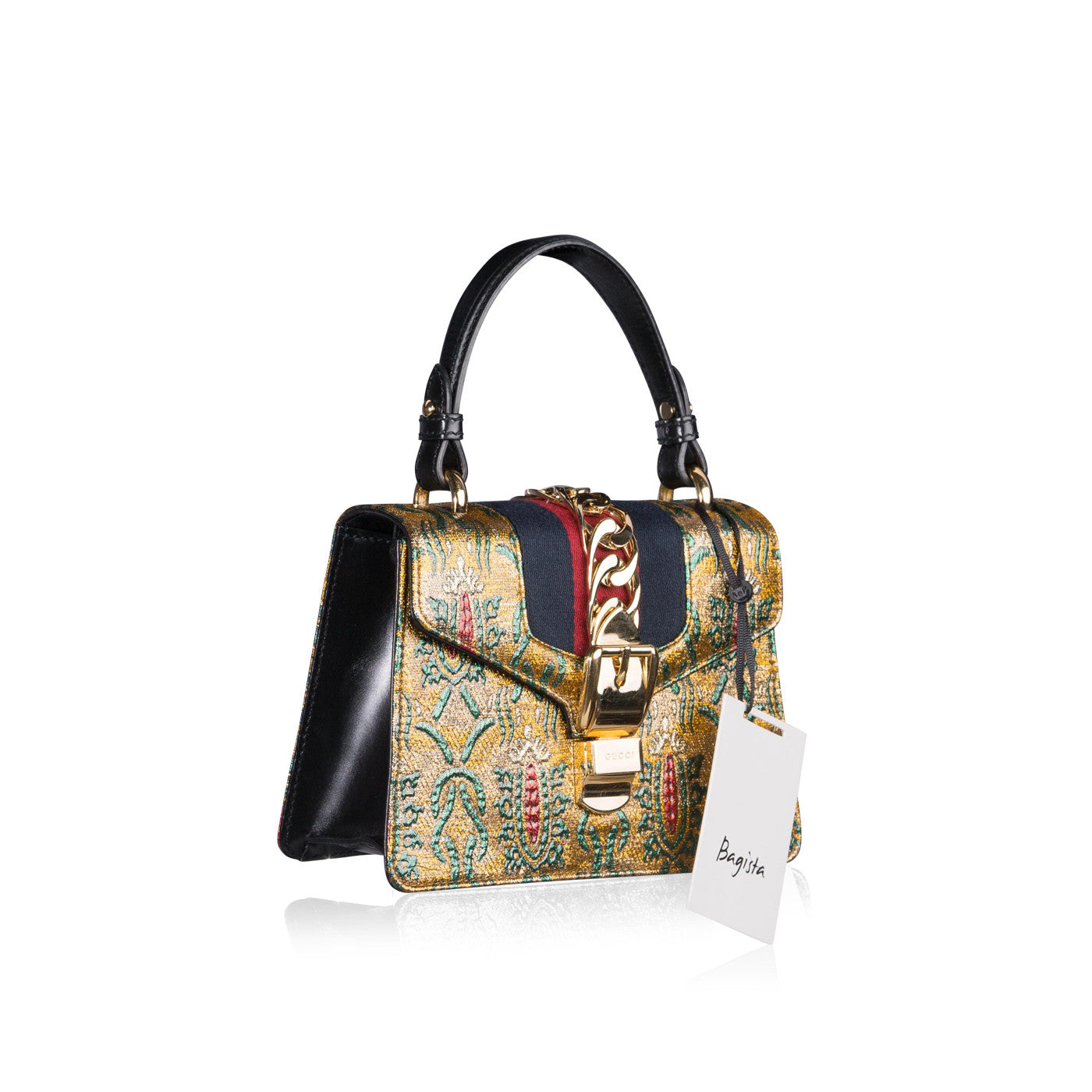 Gucci Sylvie Mini Brocade