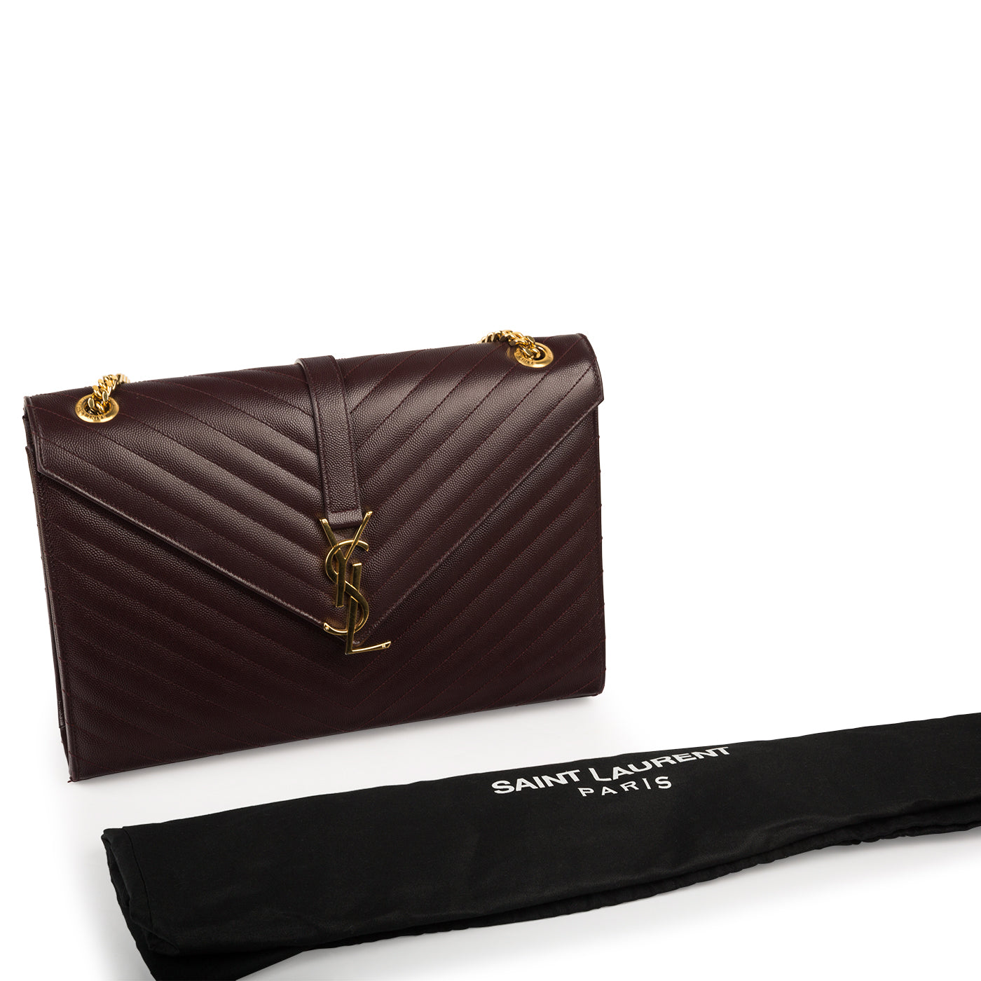 Saint Laurent Large Monogram Envelope Shoulder Bag