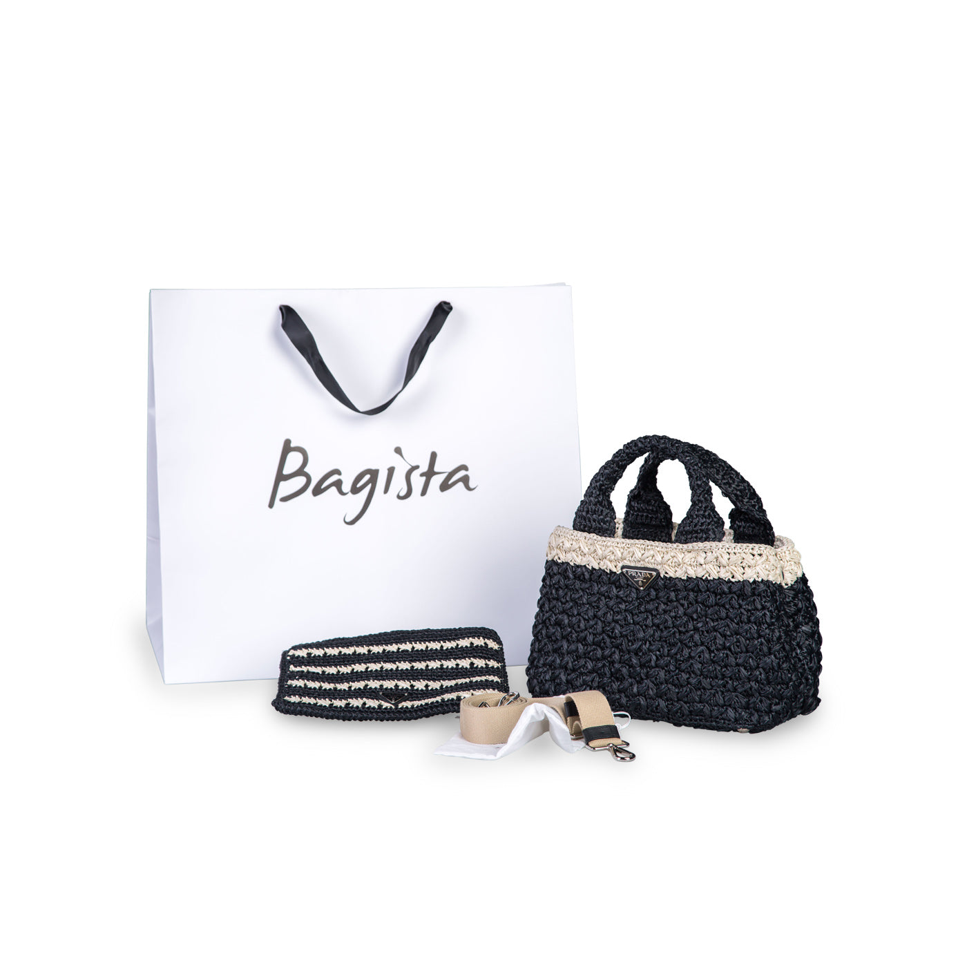 Prada Raffia Bag
