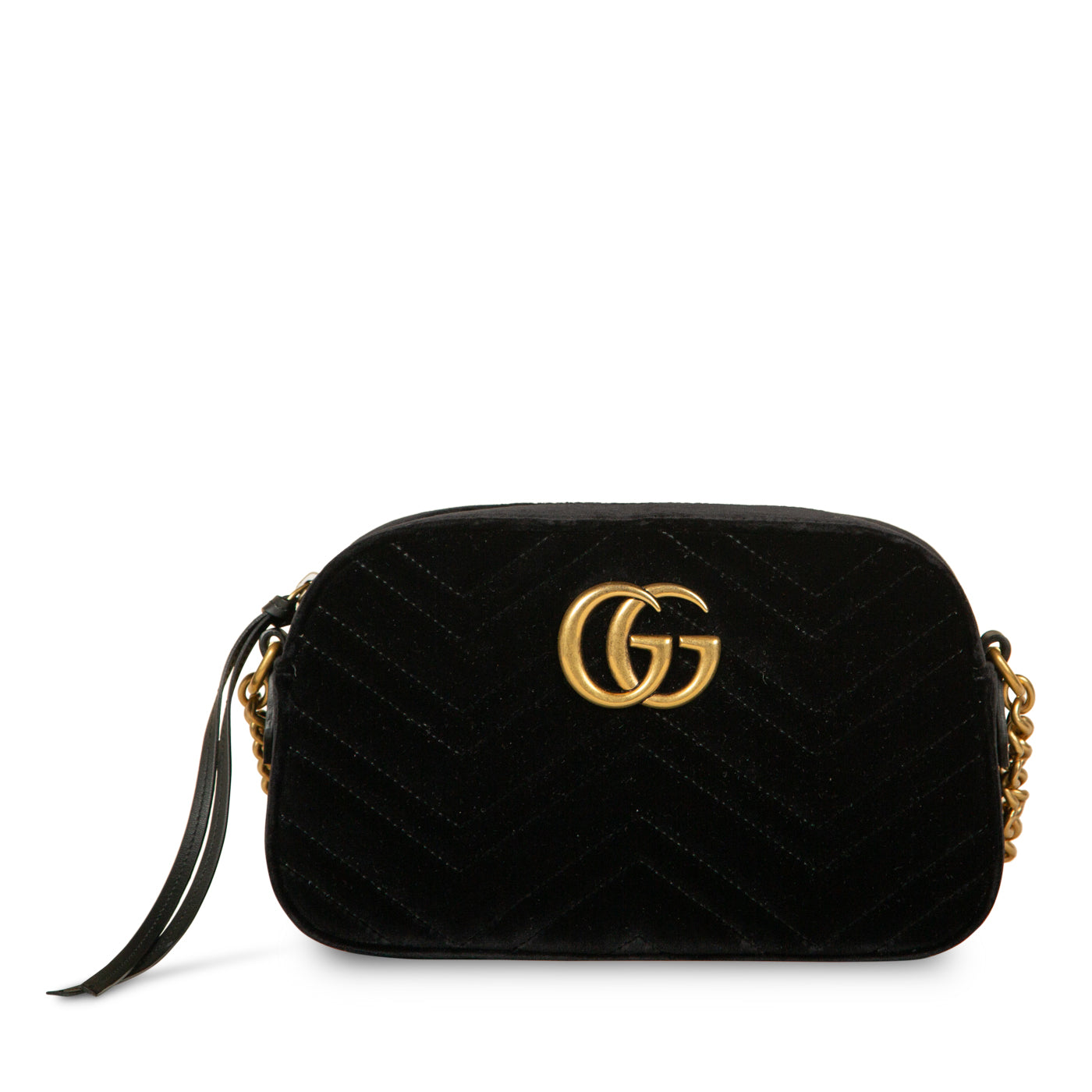 Gucci Velvet Camera Crossbody