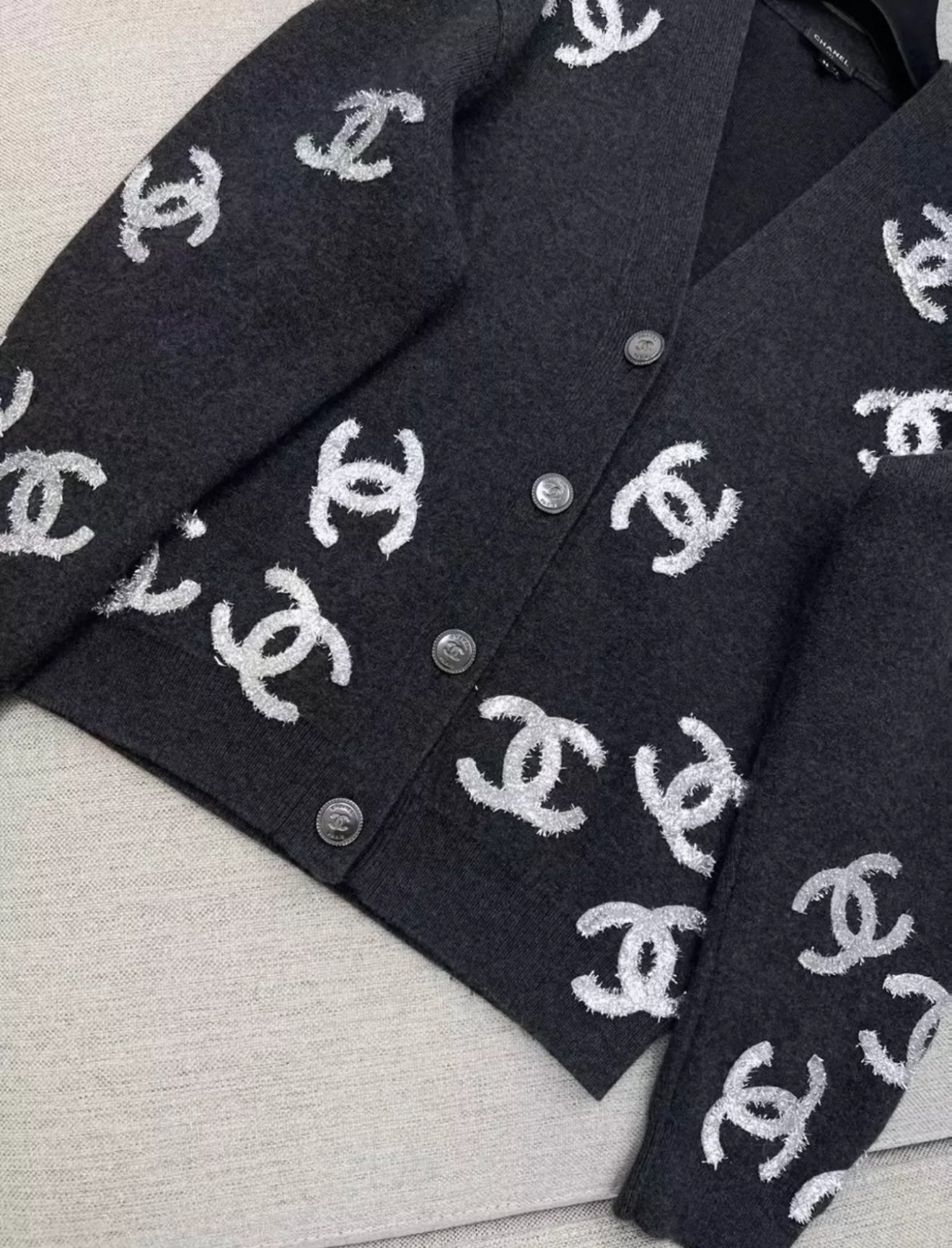 CHANEL 22A Cashmere Cardigan