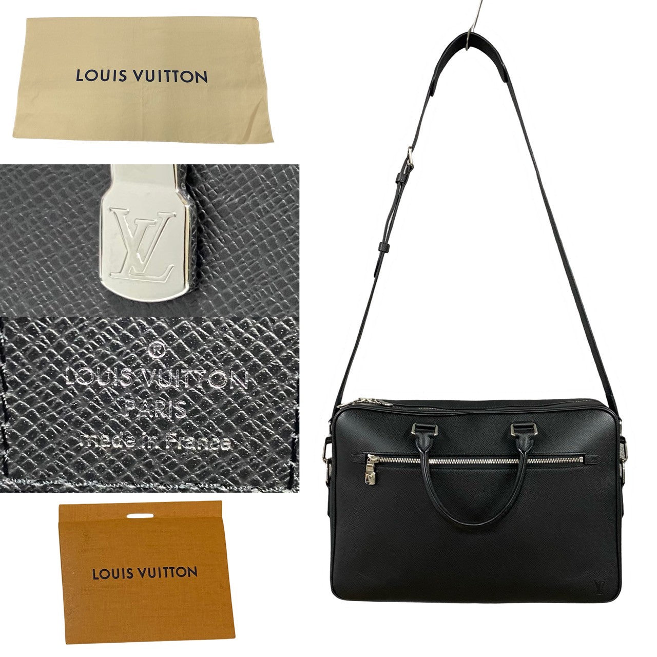 Louis Vuitton Porte-Documents Voyage Taiga 2way bag