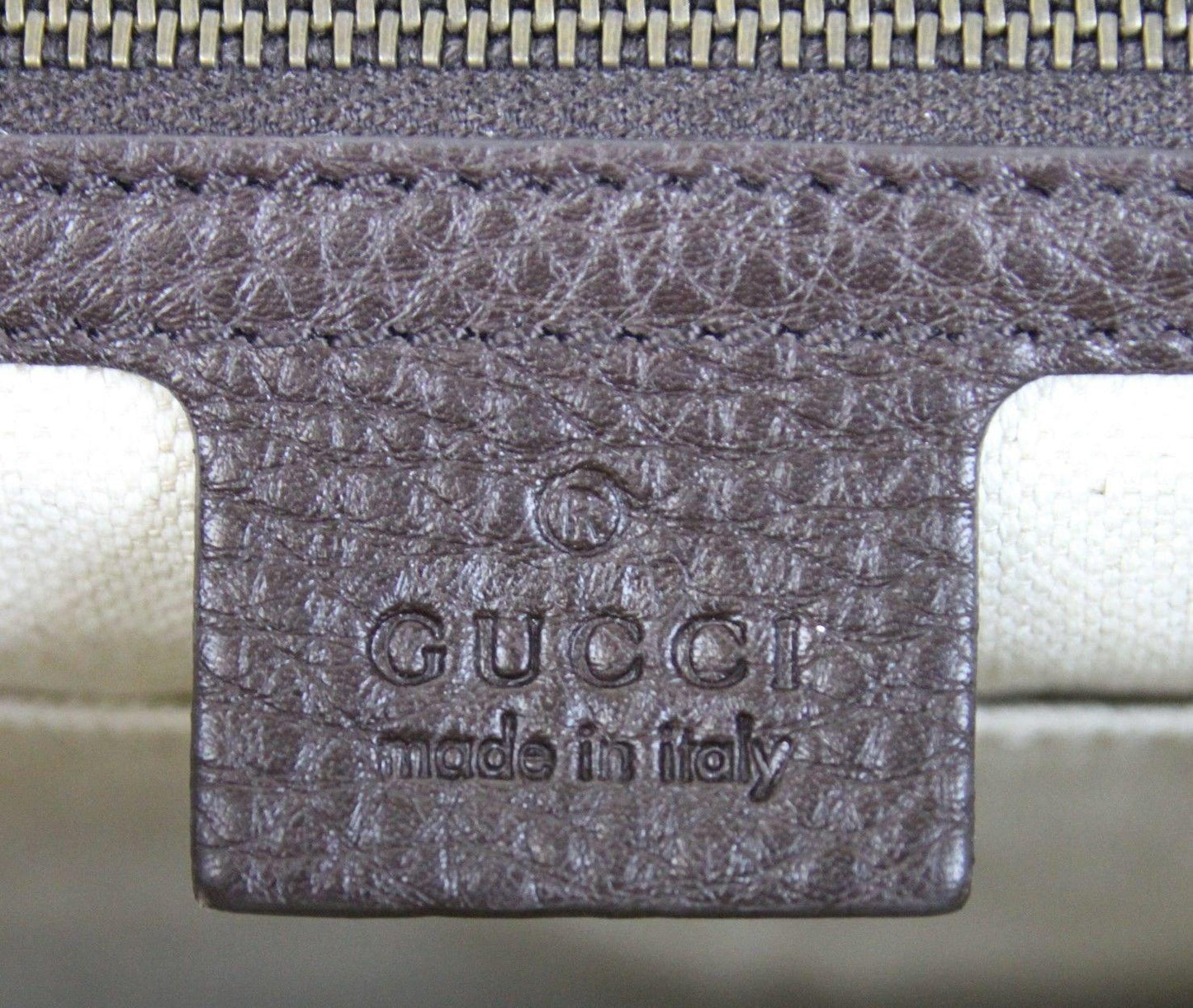 Gucci "1973" Diamante Canvas Tote Handbag Shoulder Bag - Final Call