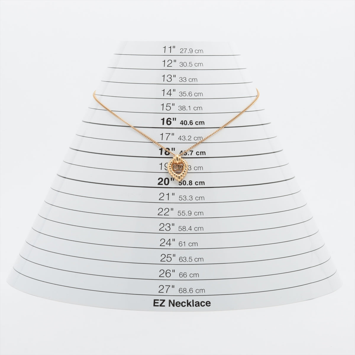Dior CD Gold Necklace Costume Jewellery