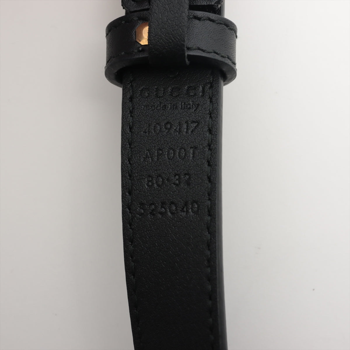 Gucci GG Marmont Black Belt 80cm 2cm Width