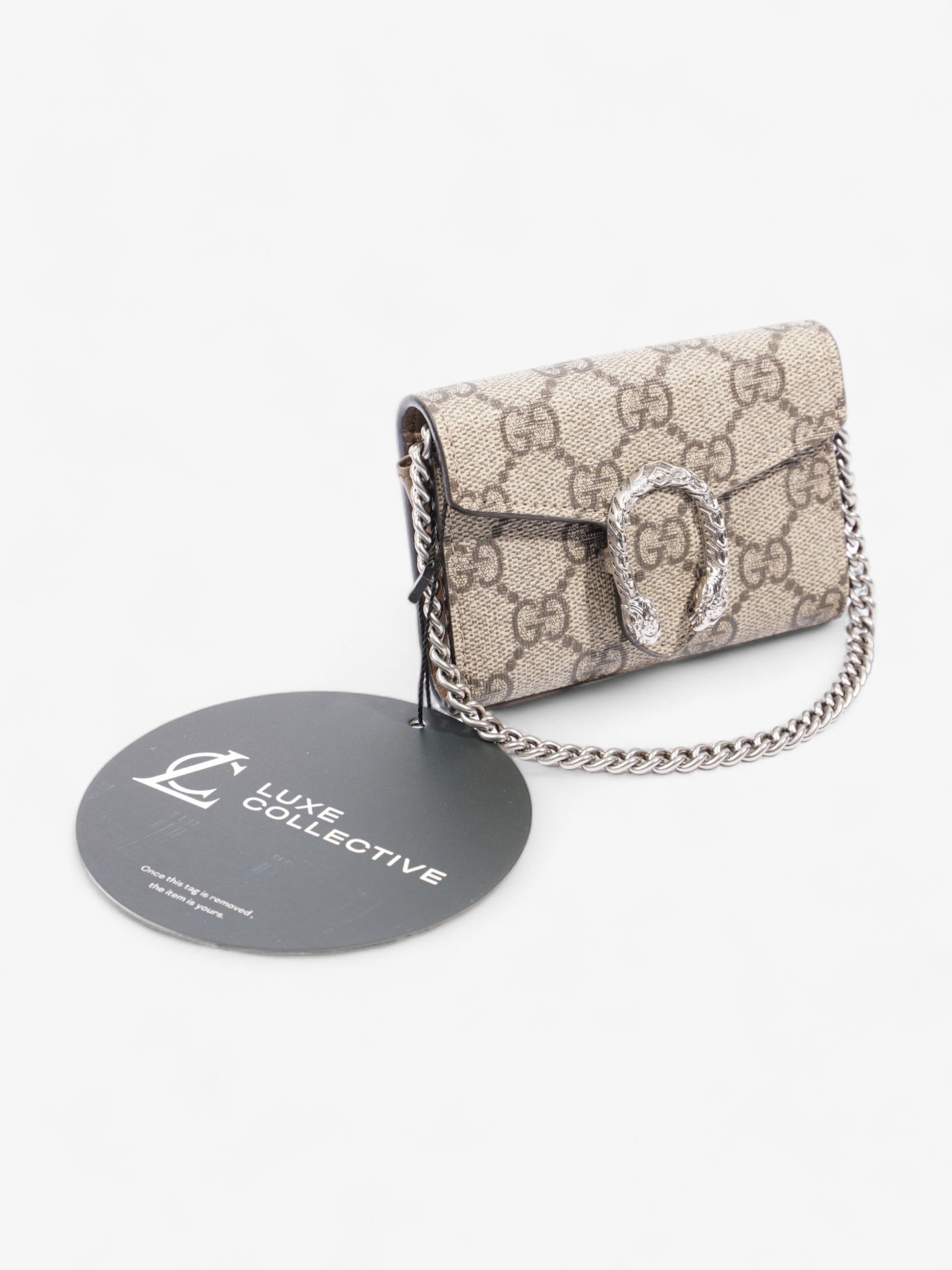 Gucci Dionysus Coin Case Supreme Coated Canvas