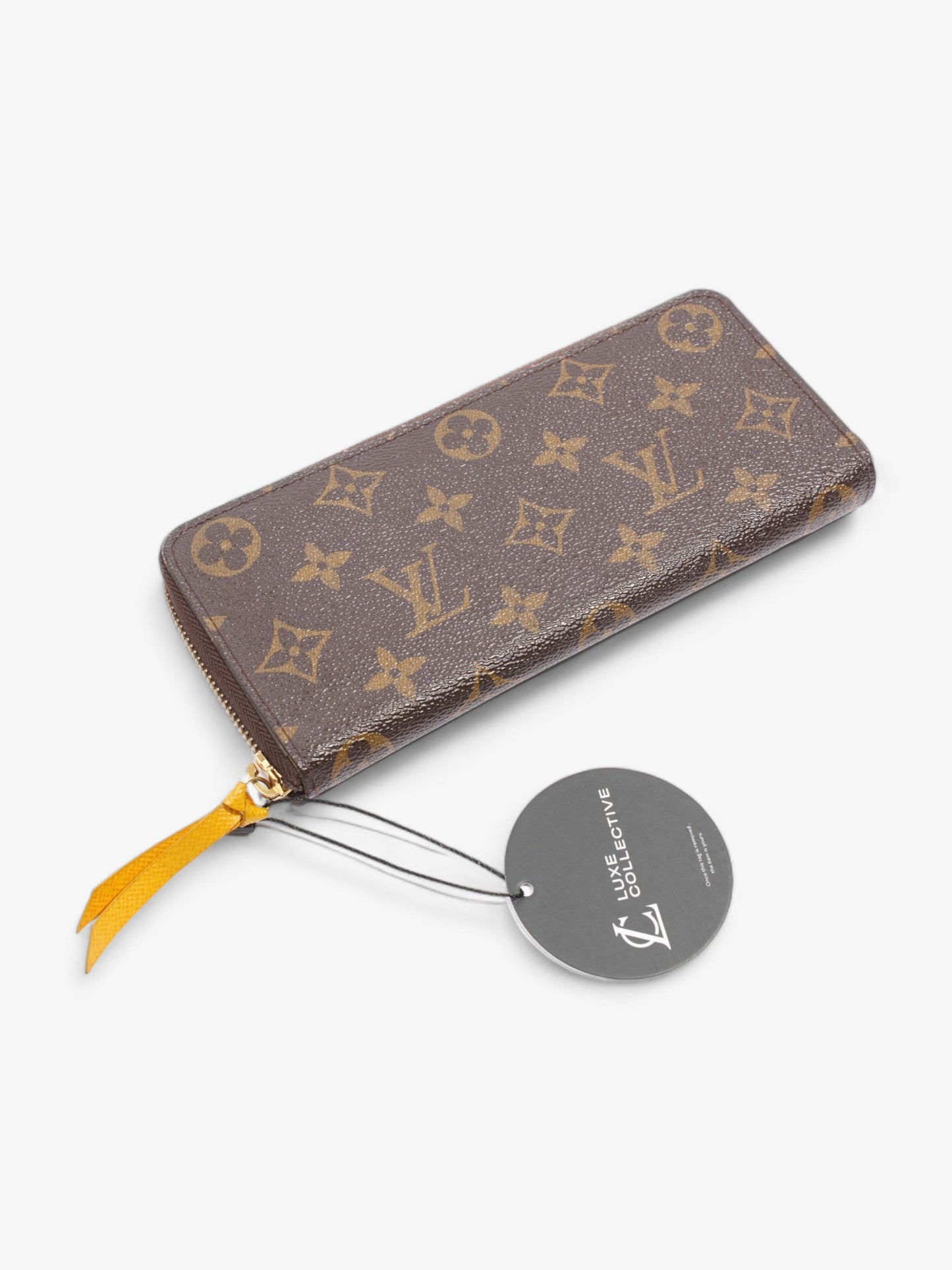 Louis Vuitton Clemence Wallet Monogram Coated Canvas
