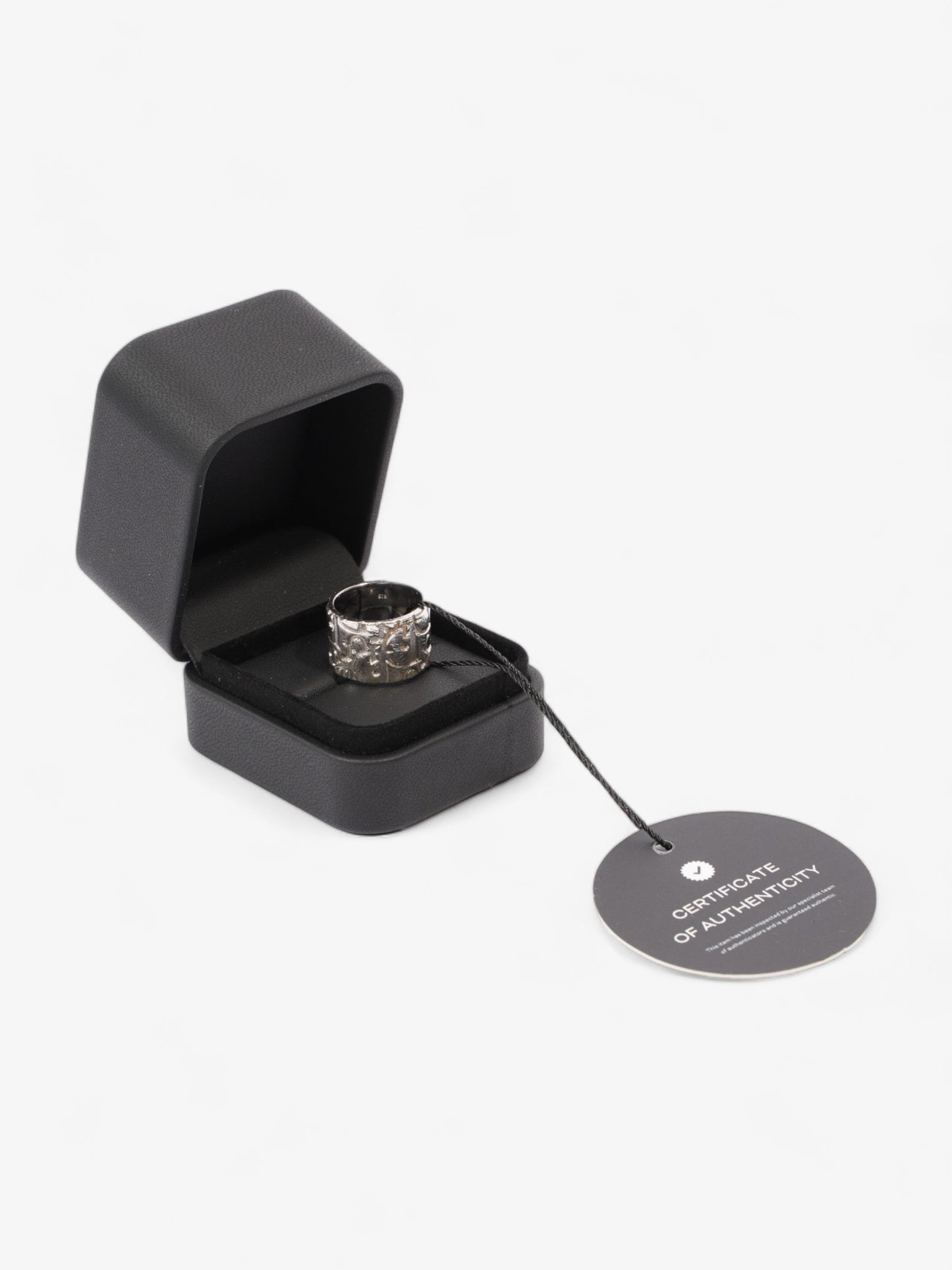 Christian Dior Trotter Ring Silver Silver Sterling 11