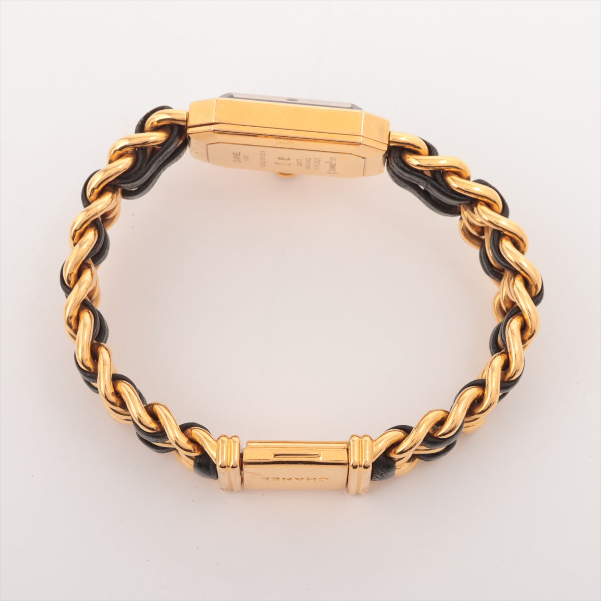 Chanel Premier M Black Gold Watch