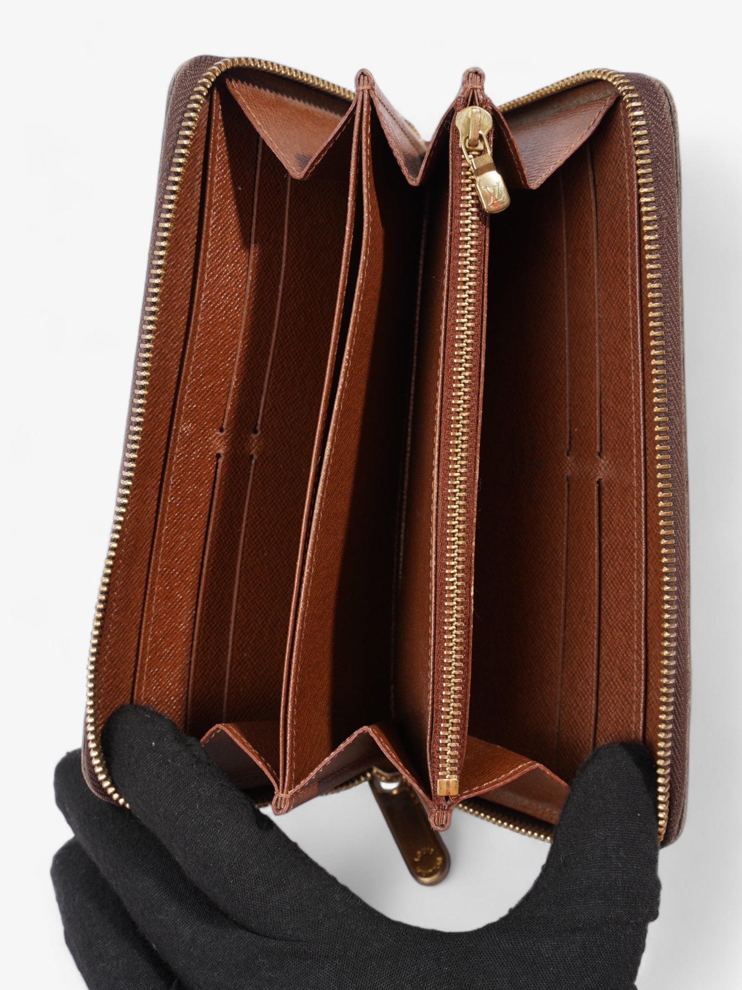Louis Vuitton Zippy Wallet Monogram Coated Canvas