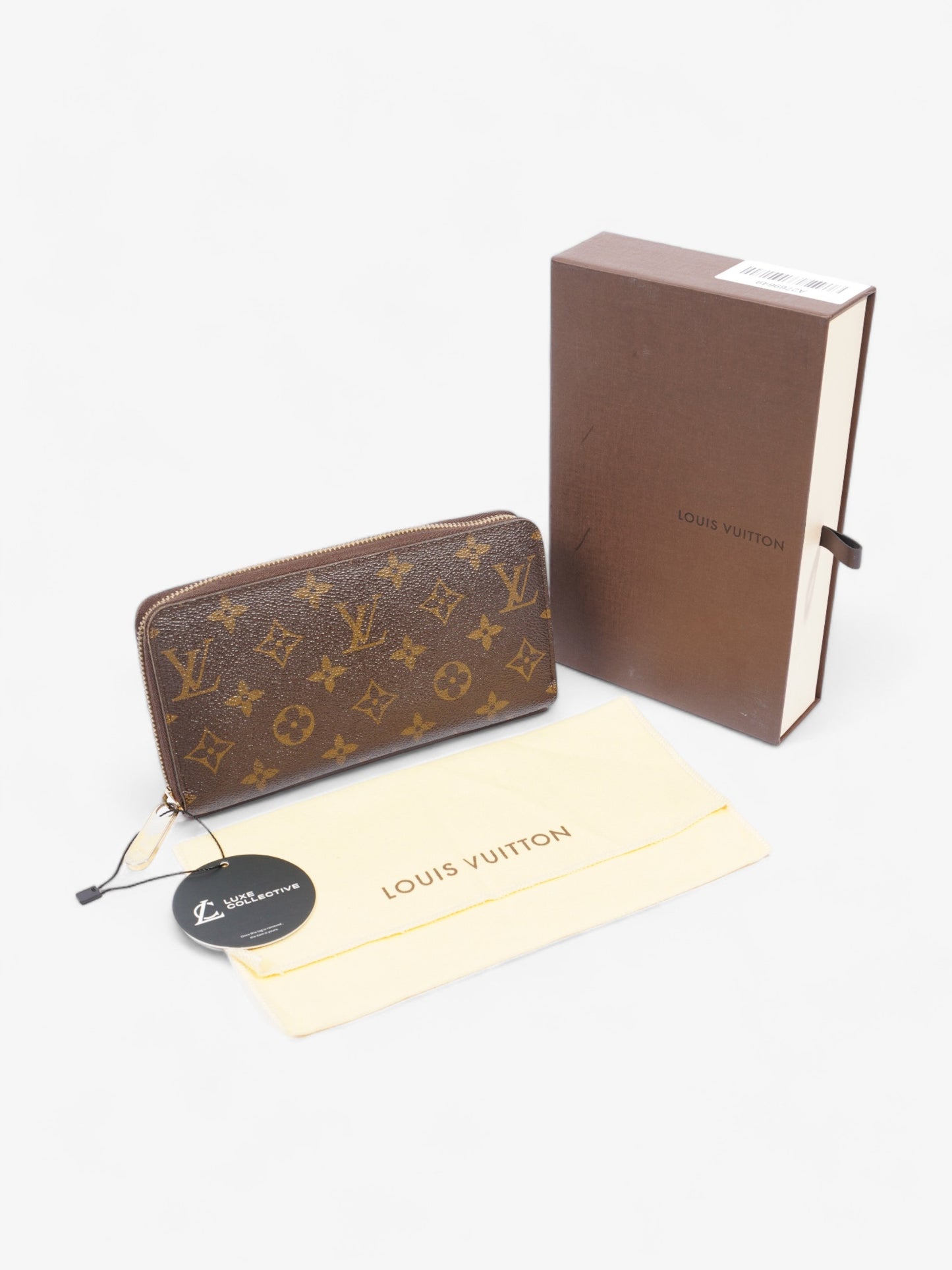 Louis Vuitton Zippy Wallet Monogram Coated Canvas