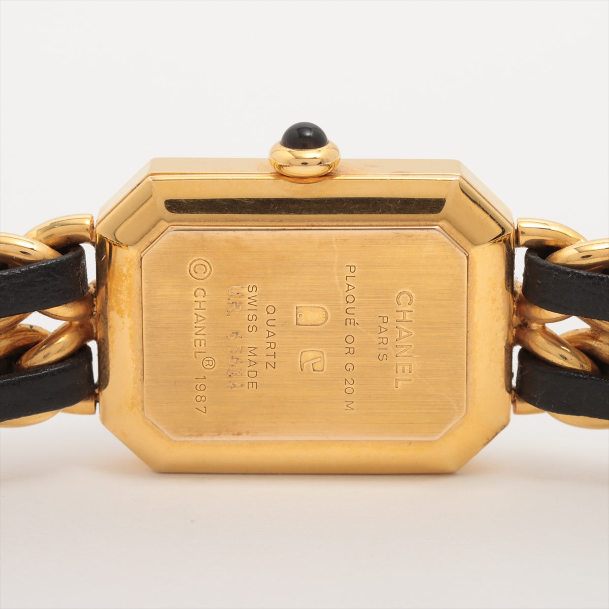 Chanel Premier L Black Gold Watch