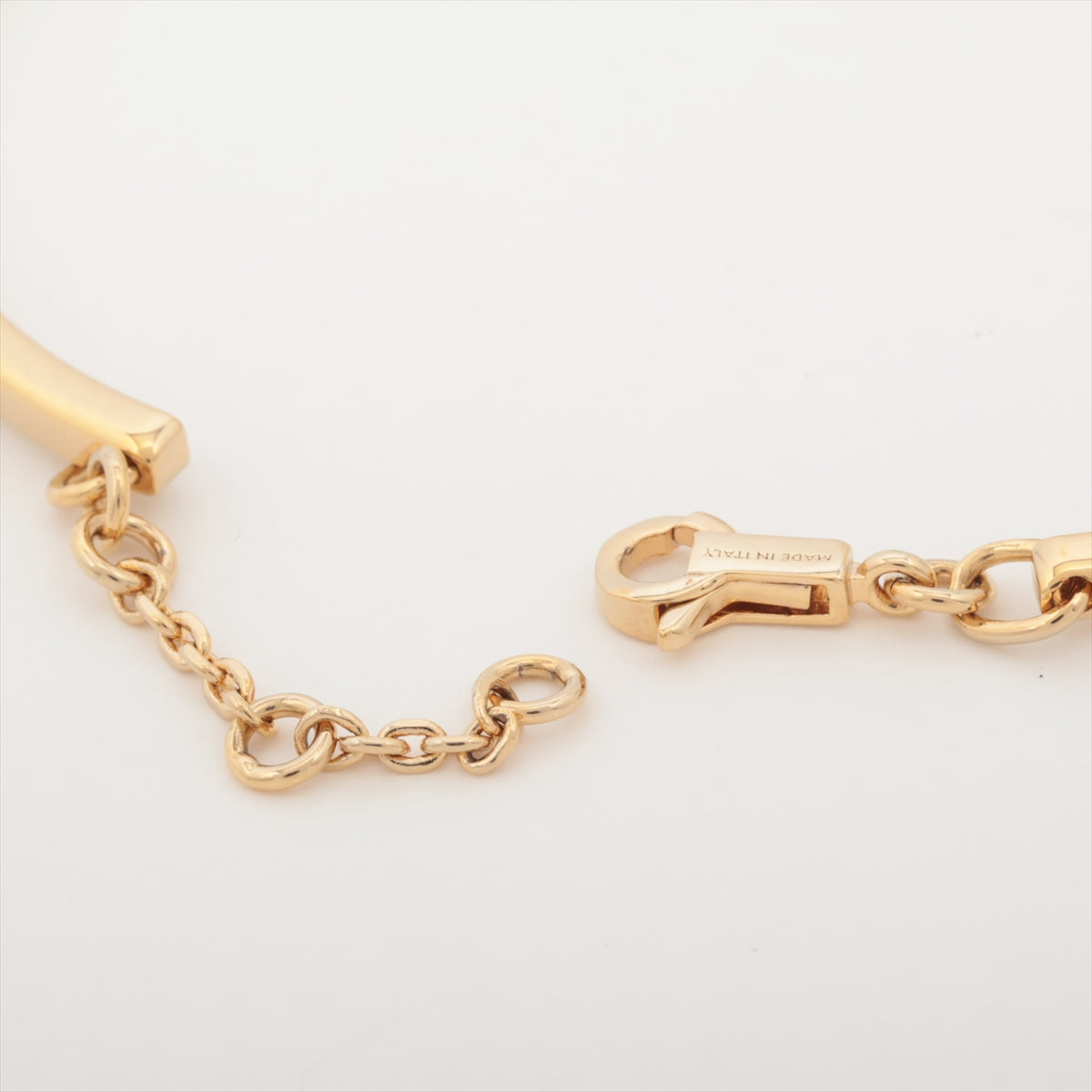 Celine Triomphe Gold Logo Bracelet