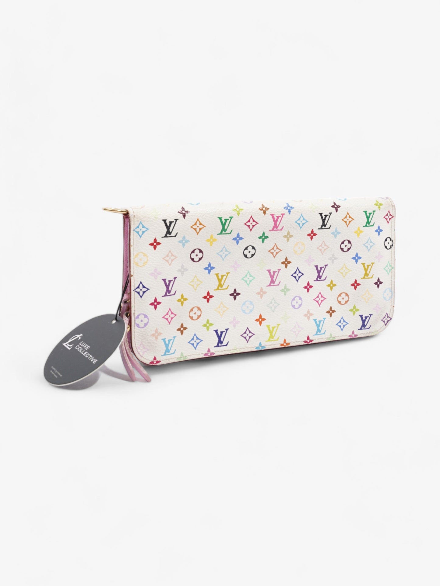 Louis Vuitton Double Zip Wallet Multicoloured Monogram Coated Canvas
