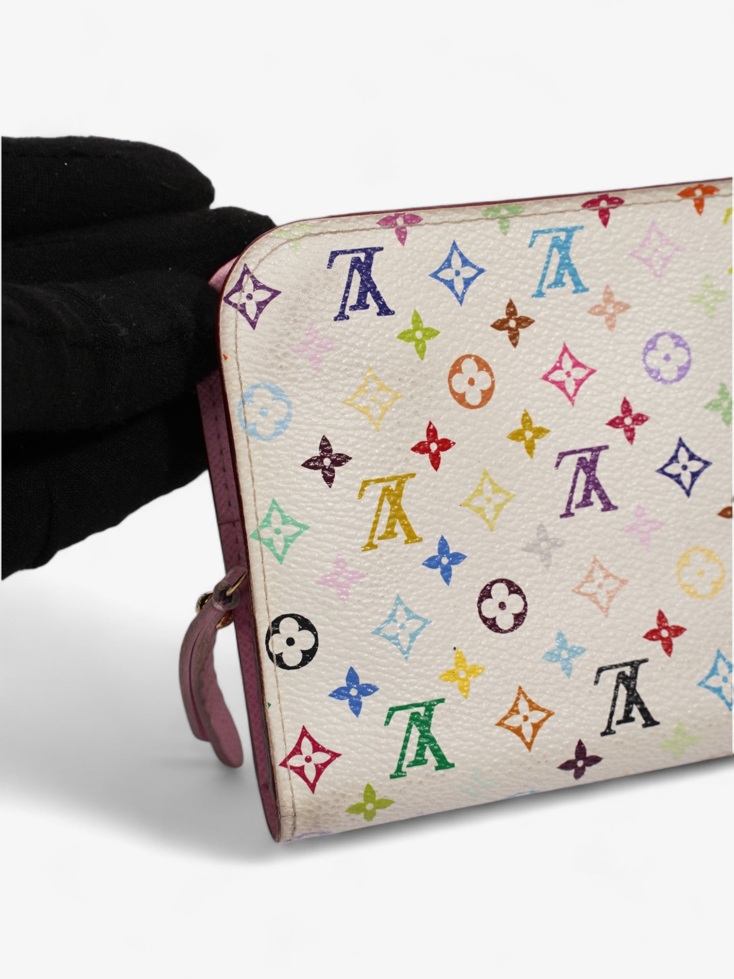 Louis Vuitton Double Zip Wallet Multicoloured Monogram Coated Canvas