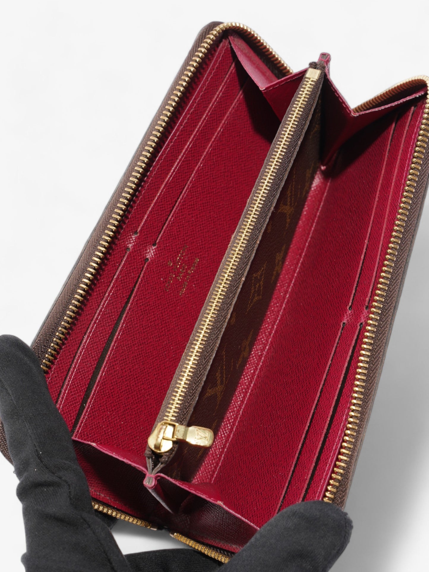 Louis Vuitton Clemence Monogram / Fuschia Coated Canvas