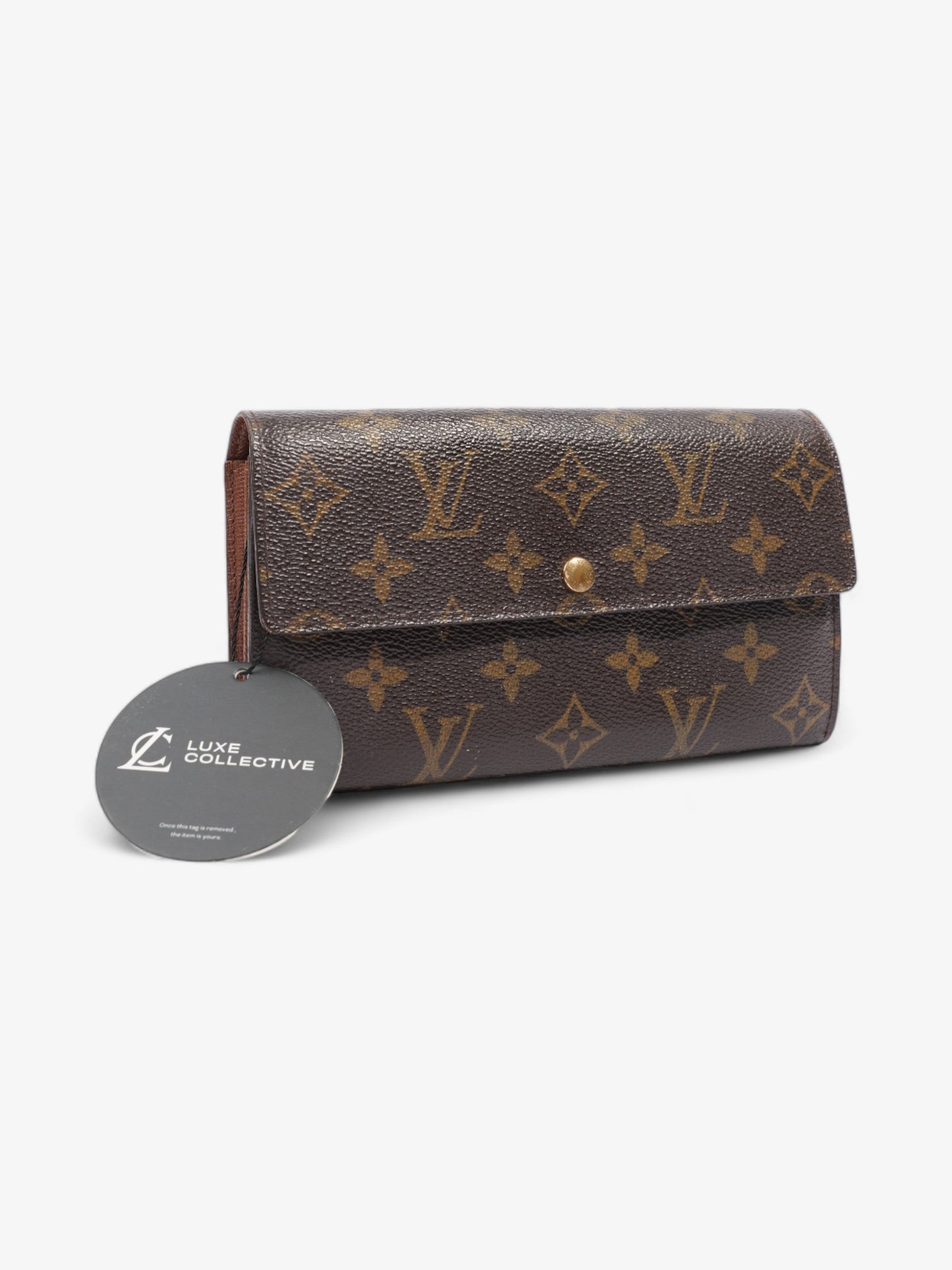 Louis Vuitton Sarah Wallet Monogram Coated Canvas