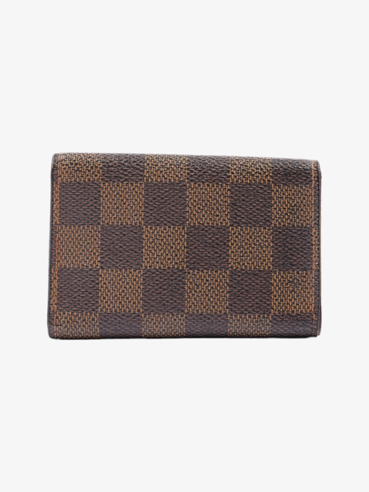 Louis Vuitton 6 Key Holder Damier Ebene Coated Canvas